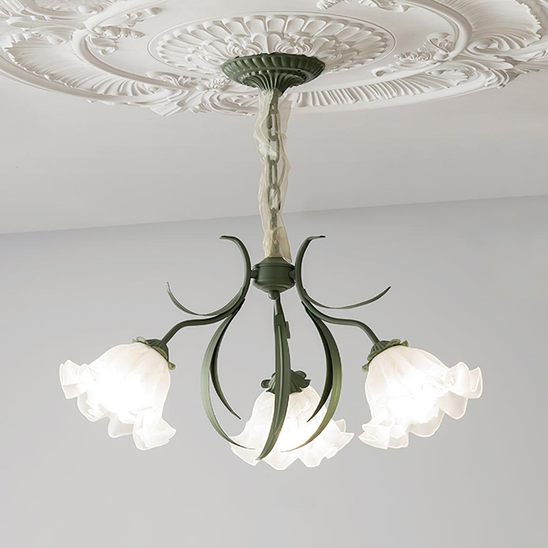 Lily of the Valley Flower Chandelier - Blowlighting