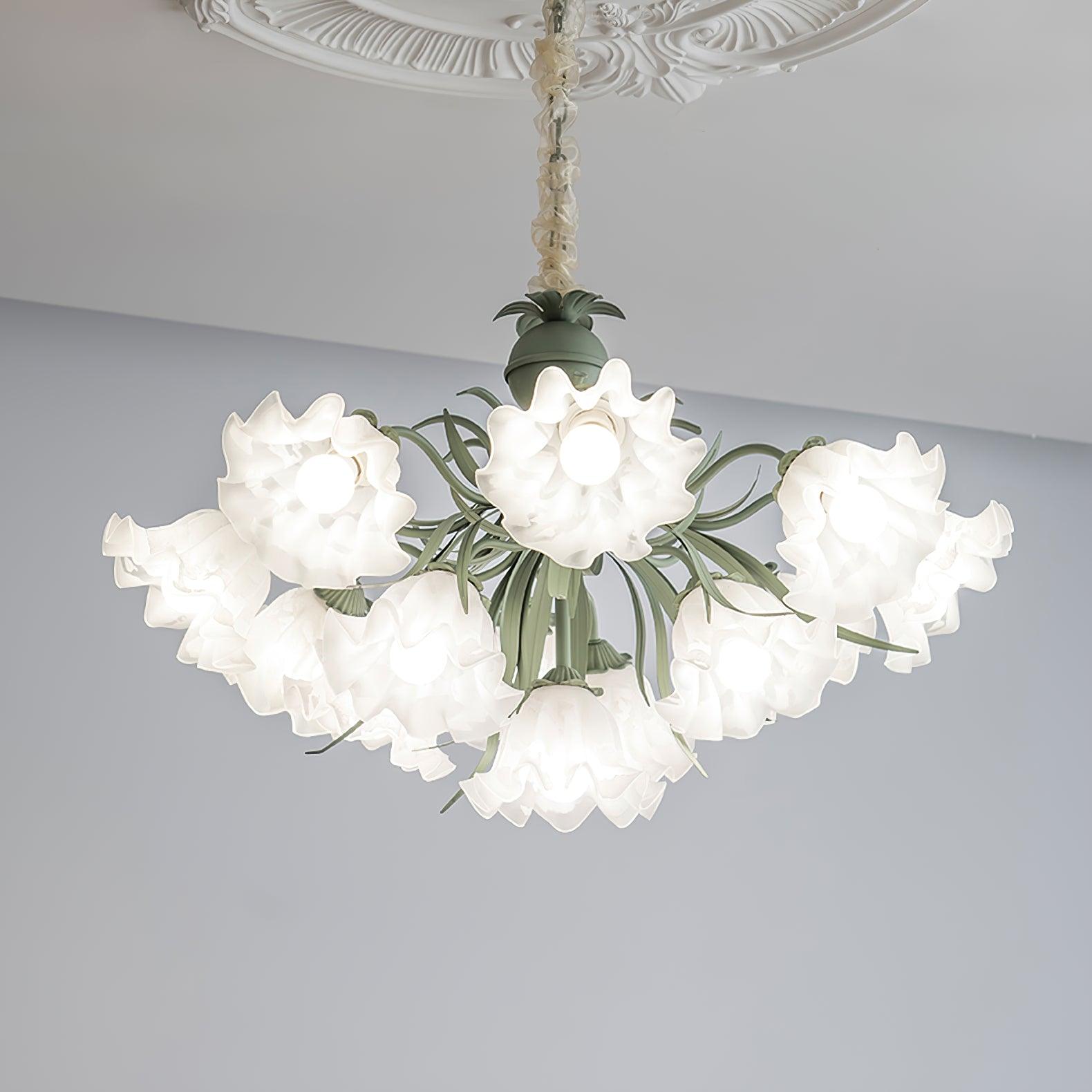 Lily of the Valley Flower Chandelier - Blowlighting