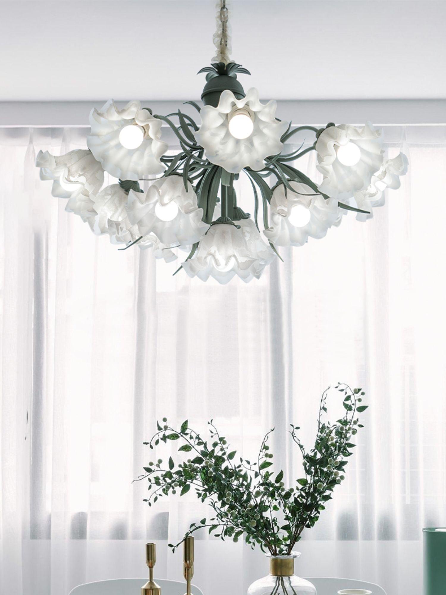 Lily of the Valley Flower Chandelier - Blowlighting