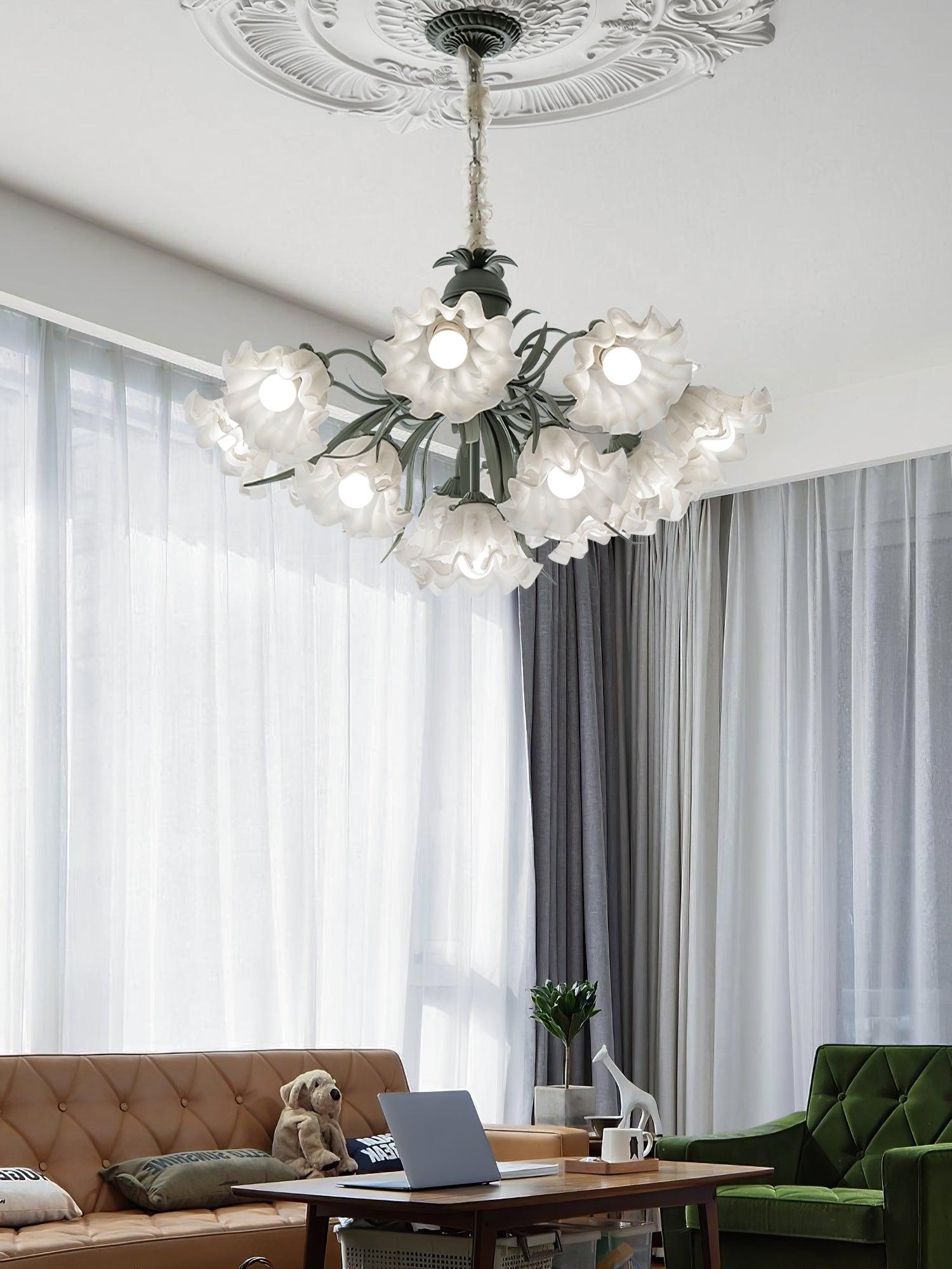 Lily of the Valley Flower Chandelier - Blowlighting
