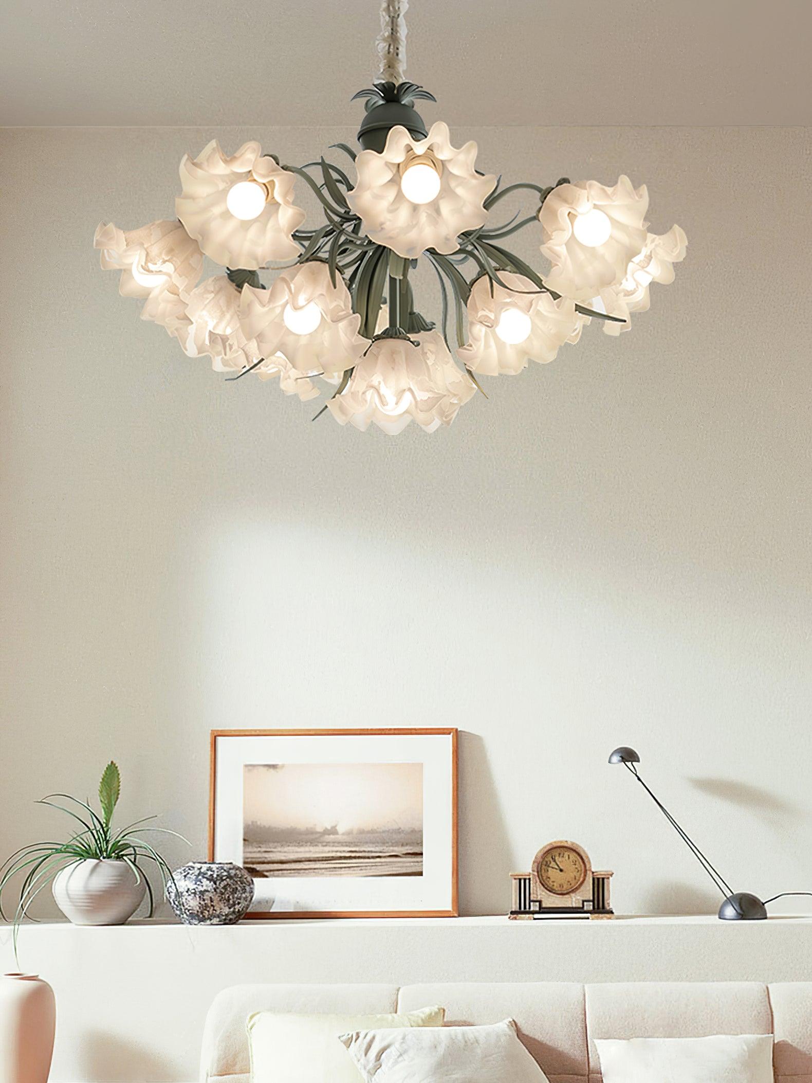 Lily of the Valley Flower Chandelier - Blowlighting