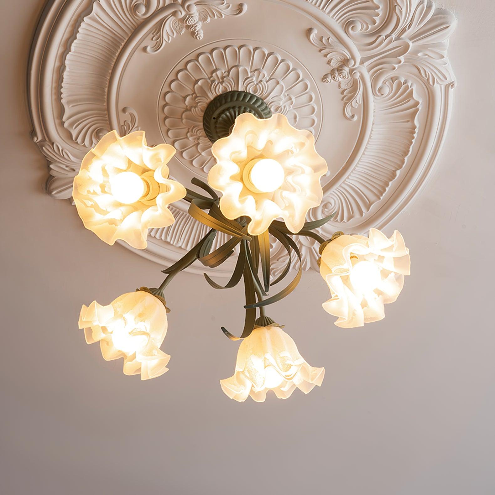 Lily of the Valley Flower Chandelier - Blowlighting