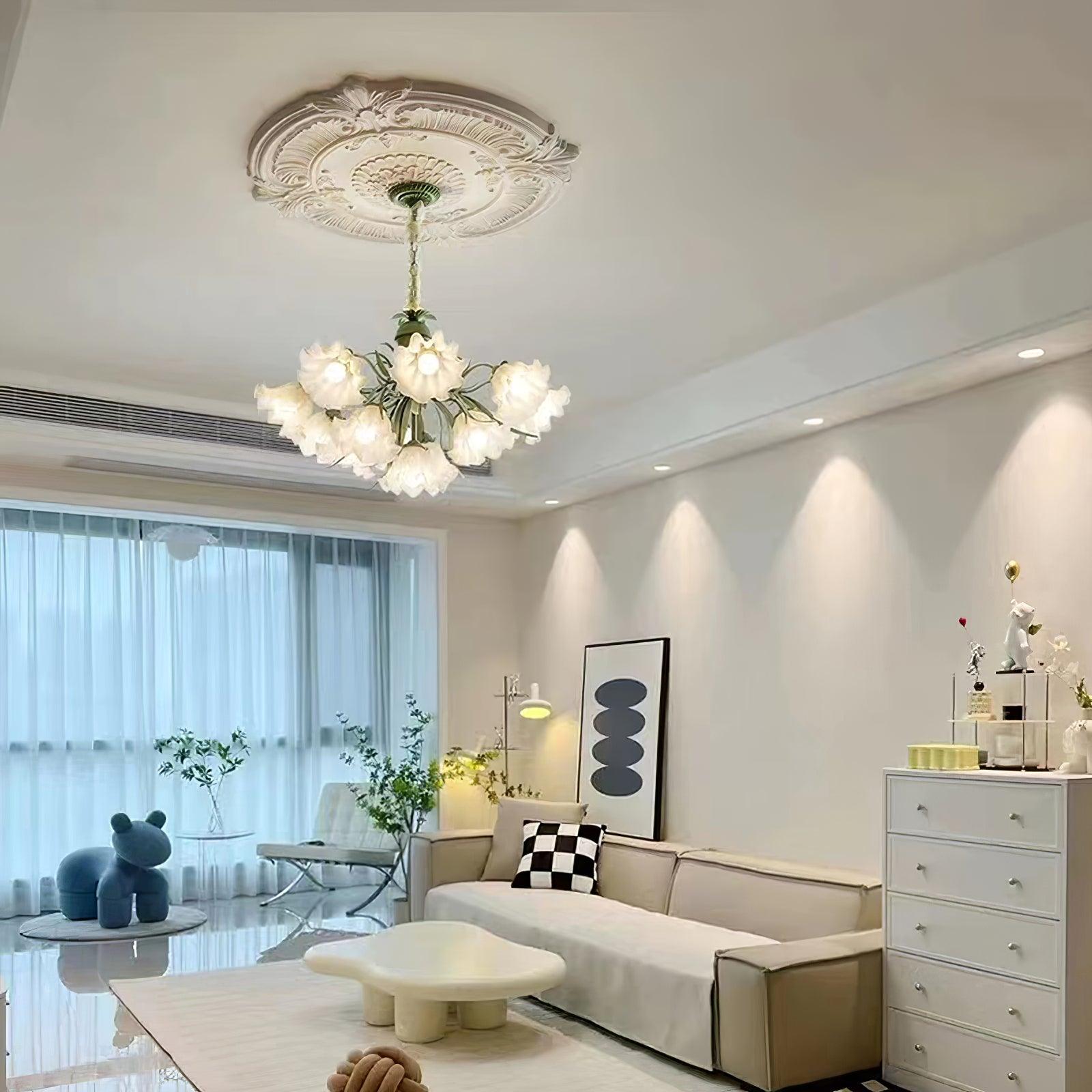 Lily of the Valley Flower Chandelier - Blowlighting