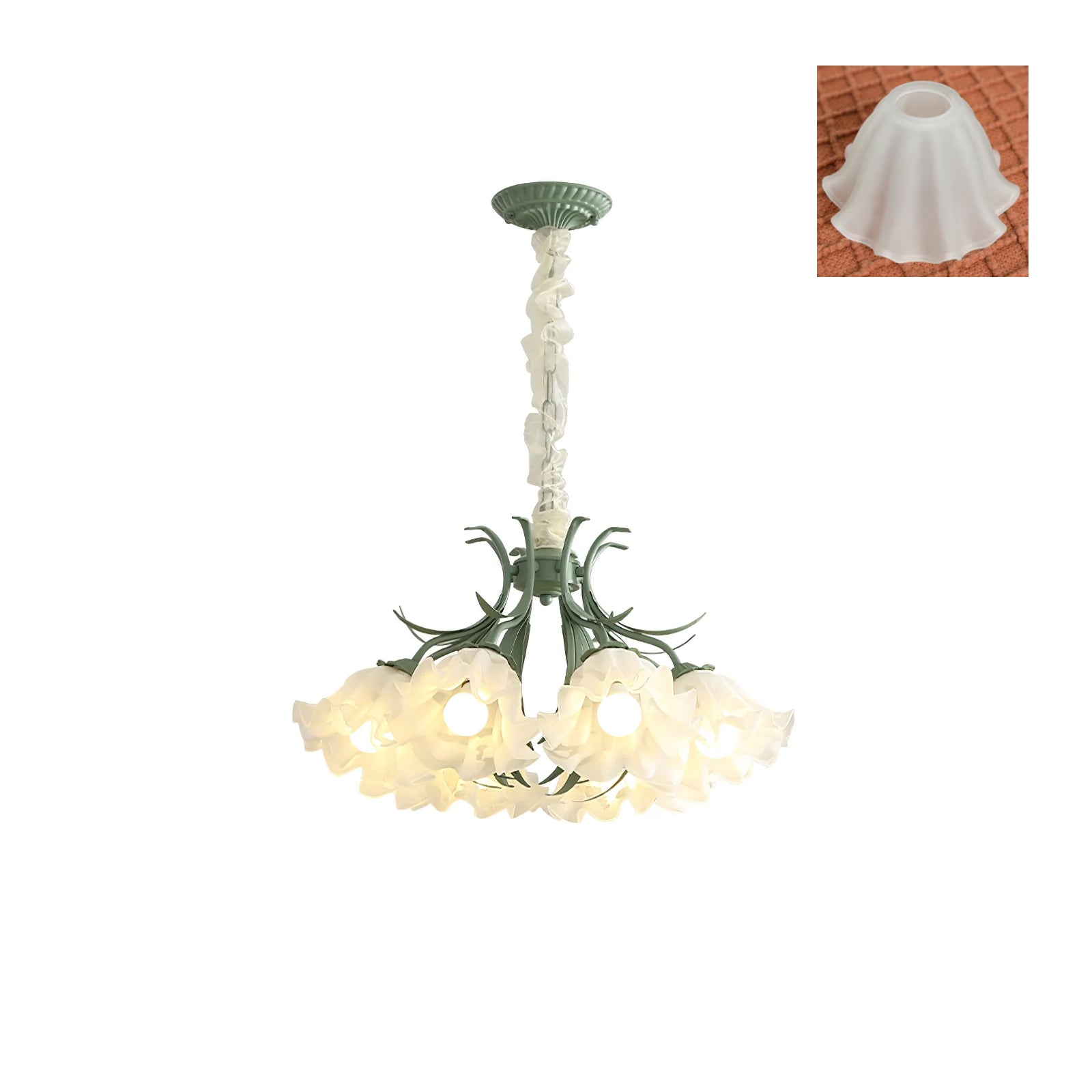 Lily of the Valley Flower Chandelier - Blowlighting