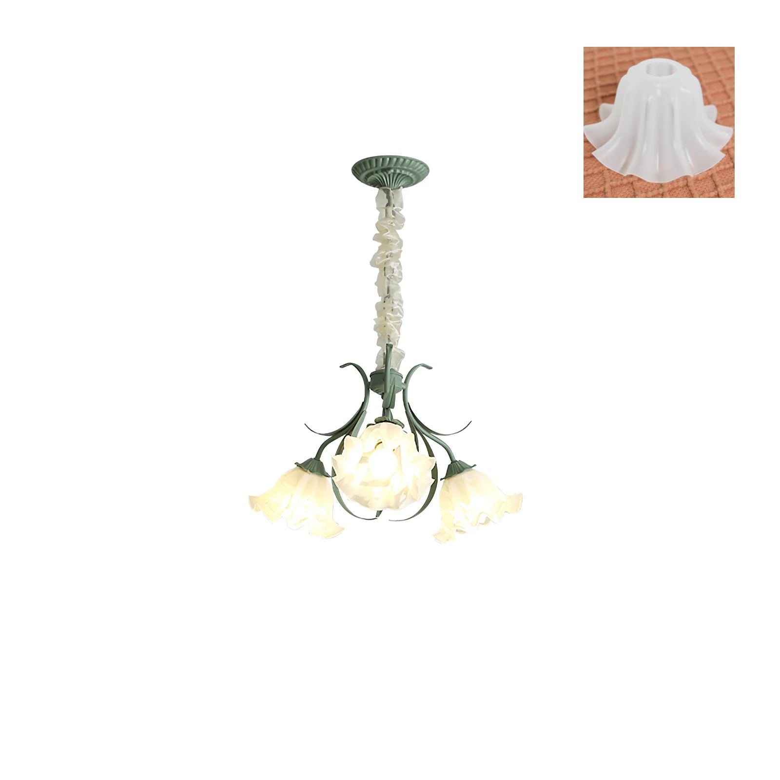 Lily of the Valley Flower Chandelier - Blowlighting