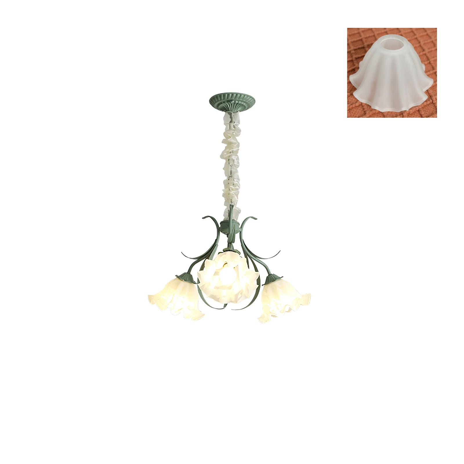 Lily of the Valley Flower Chandelier - Blowlighting