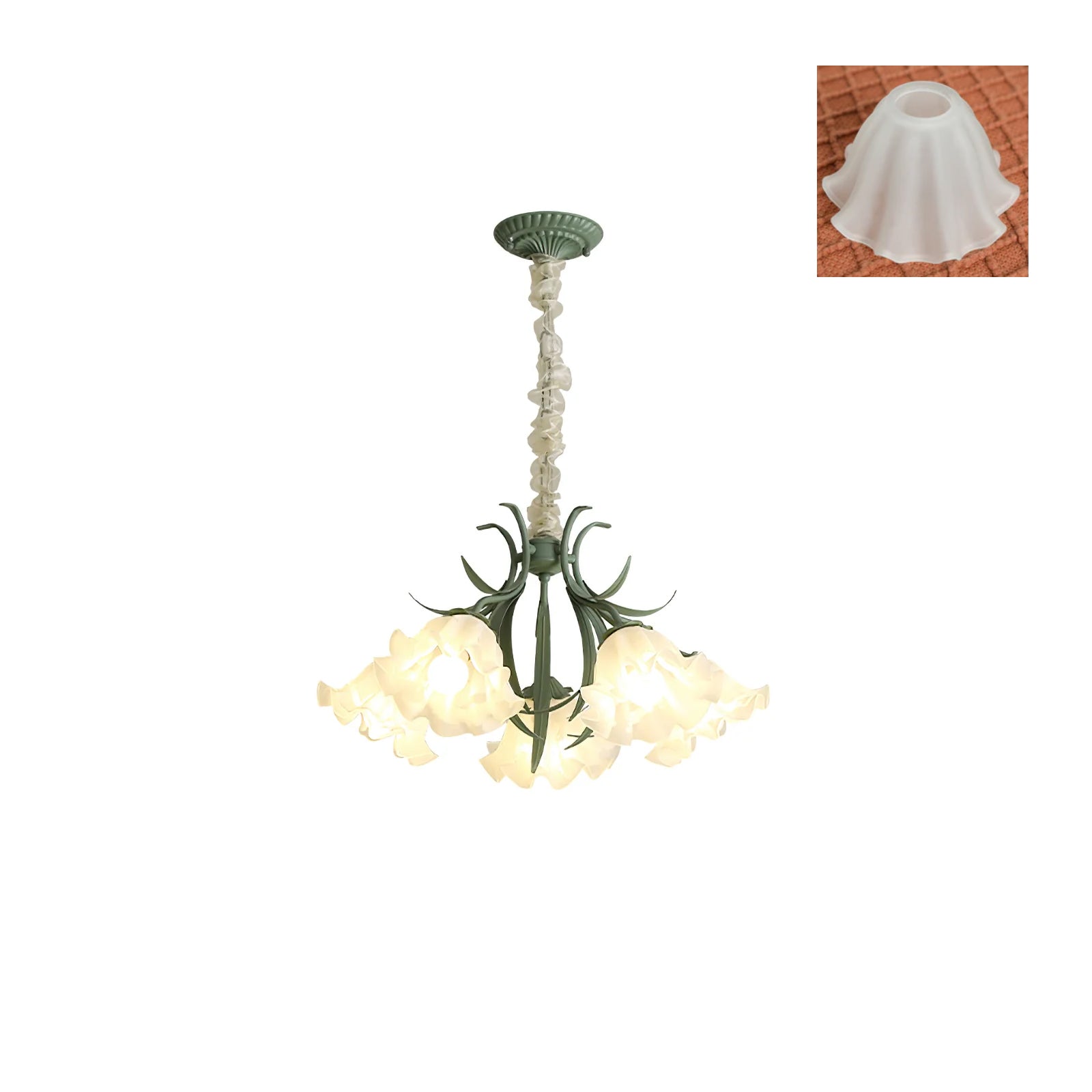 Lily of the Valley Flower Chandelier - Blowlighting