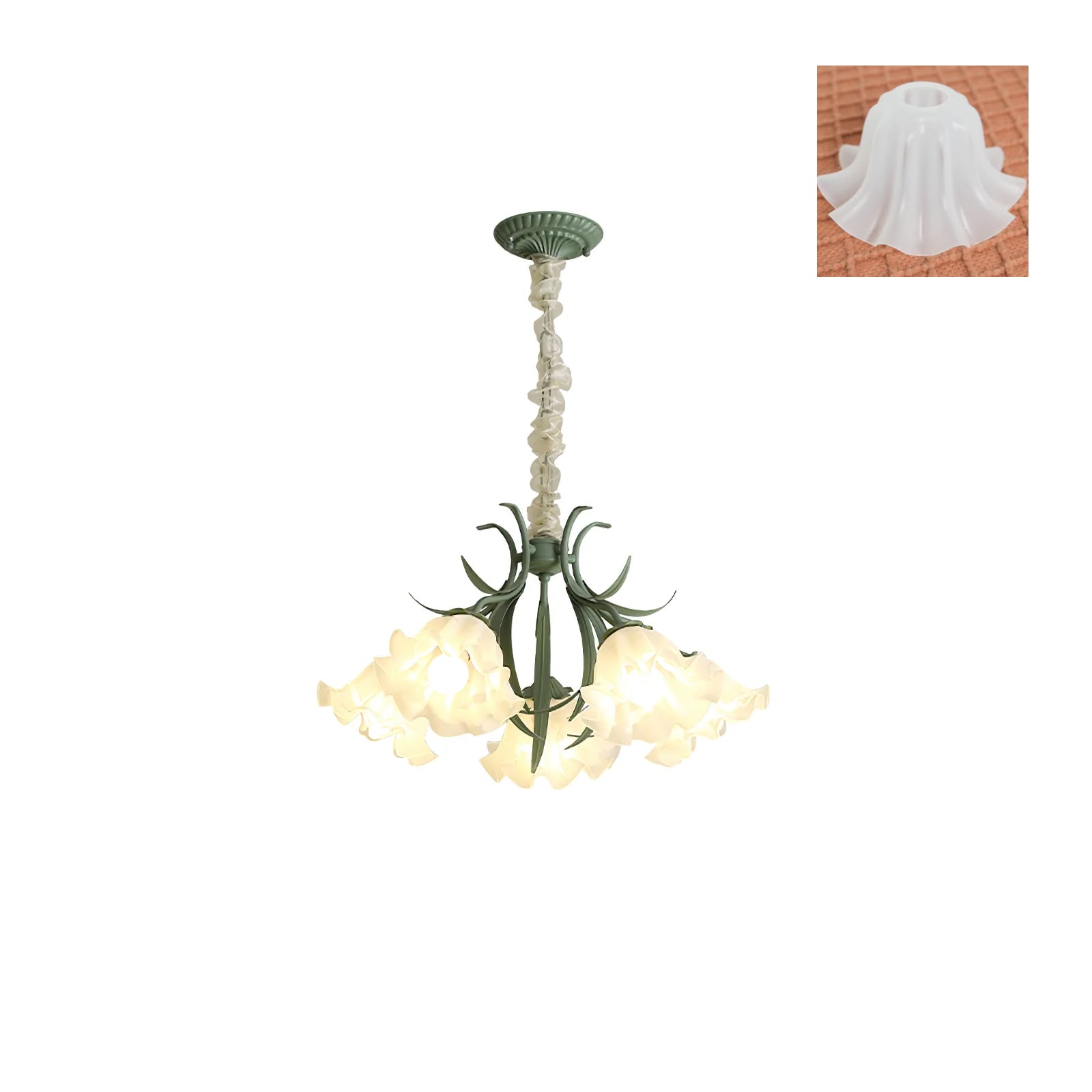 Lily of the Valley Flower Chandelier - Blowlighting