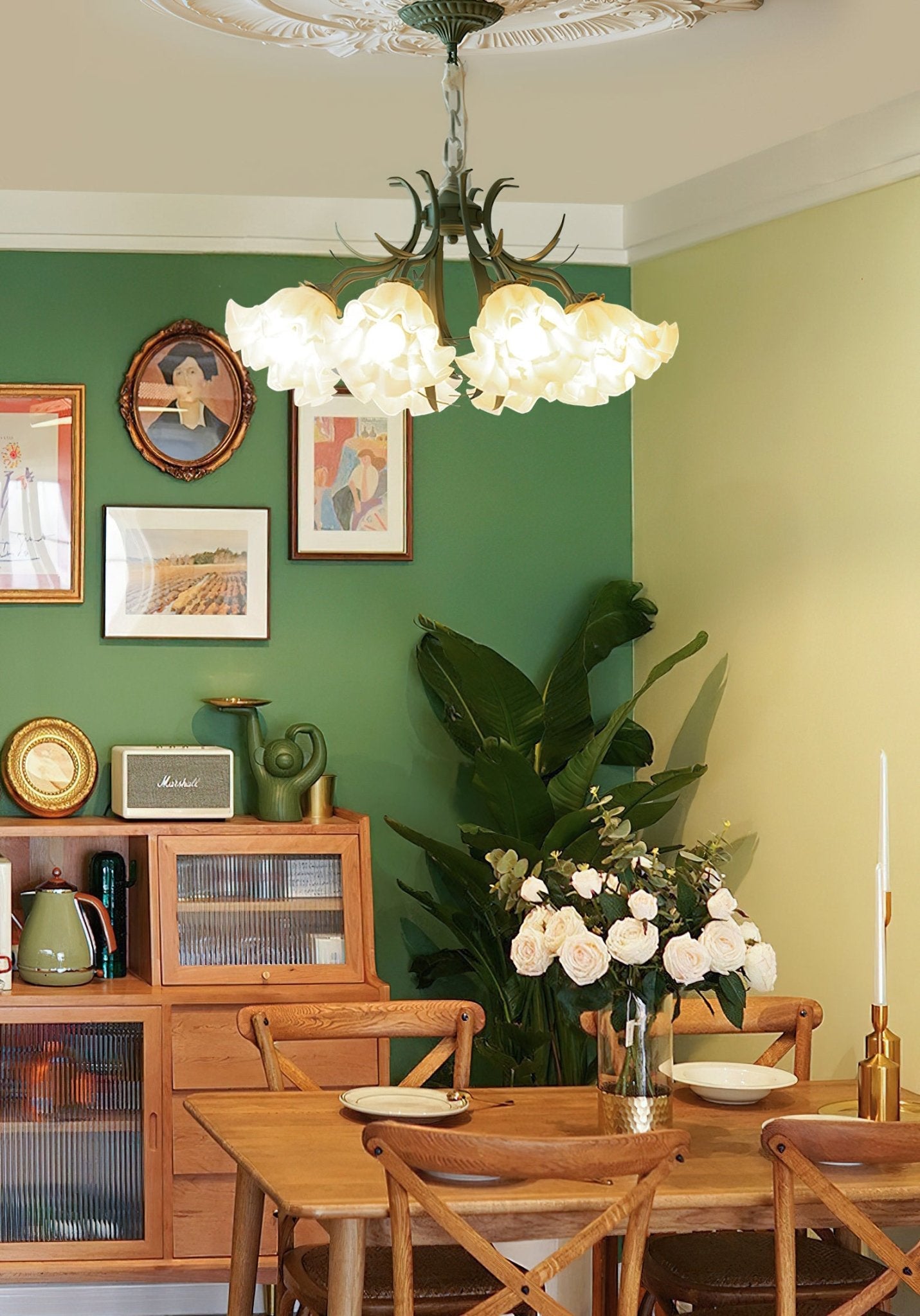 Lily of the Valley Flower Chandelier - Blowlighting