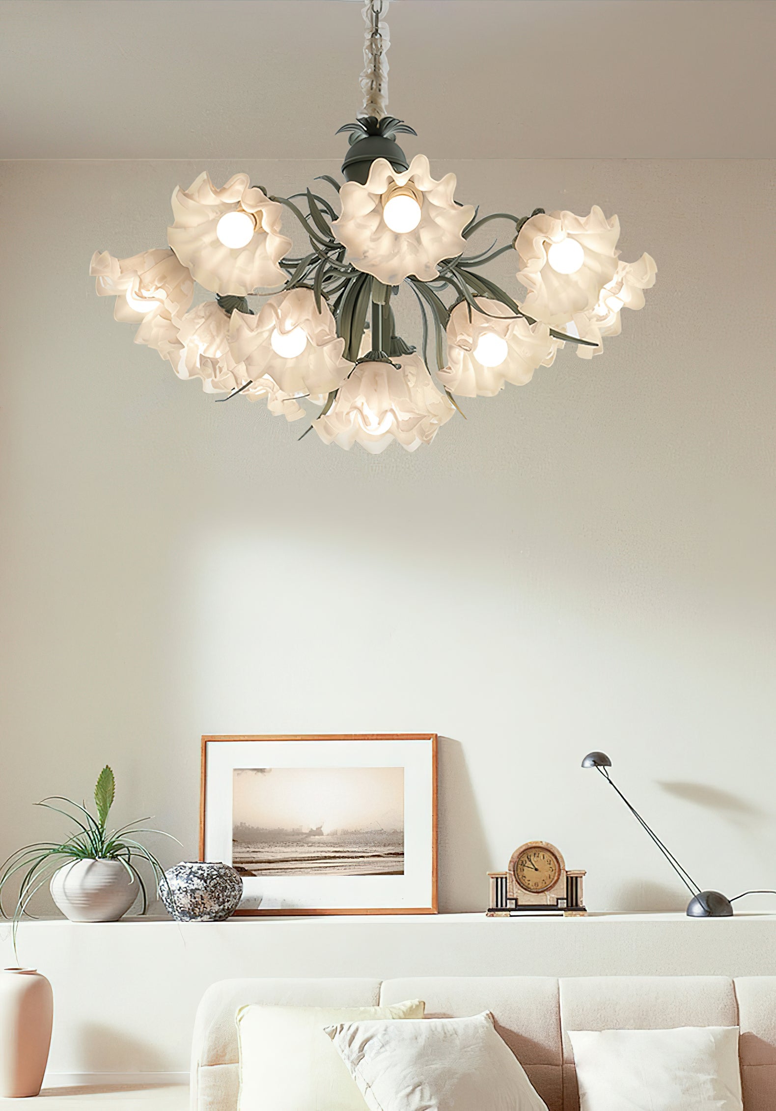 Lily of the Valley Flower Chandelier - Blowlighting