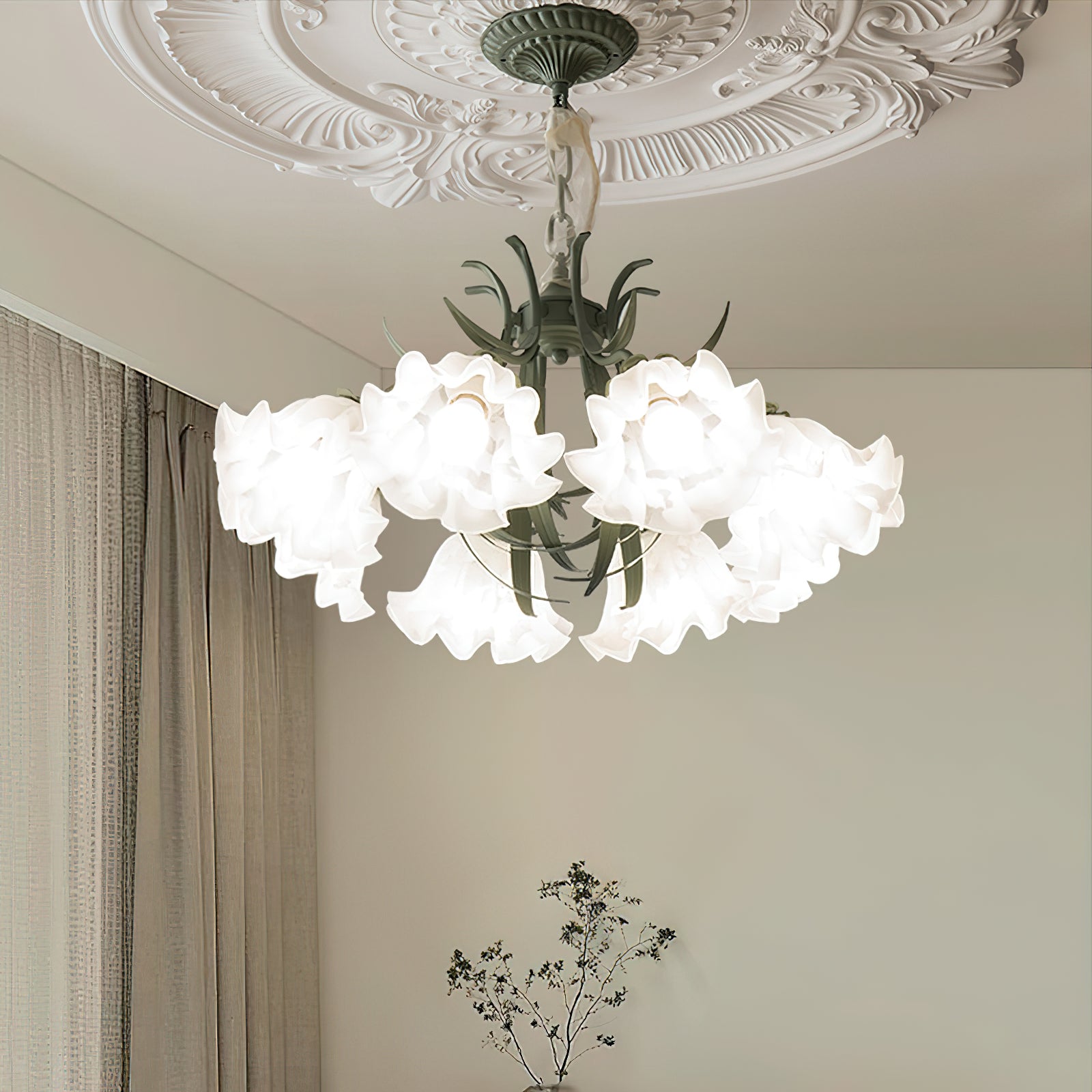 Lily of the Valley Flower Chandelier - Blowlighting