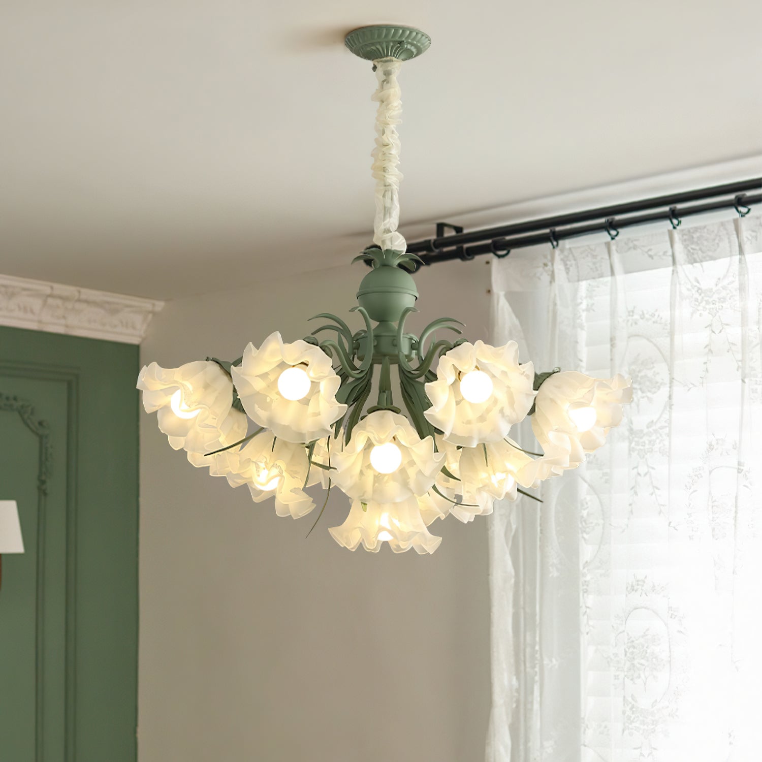 Lily of the Valley Flower Chandelier - Blowlighting