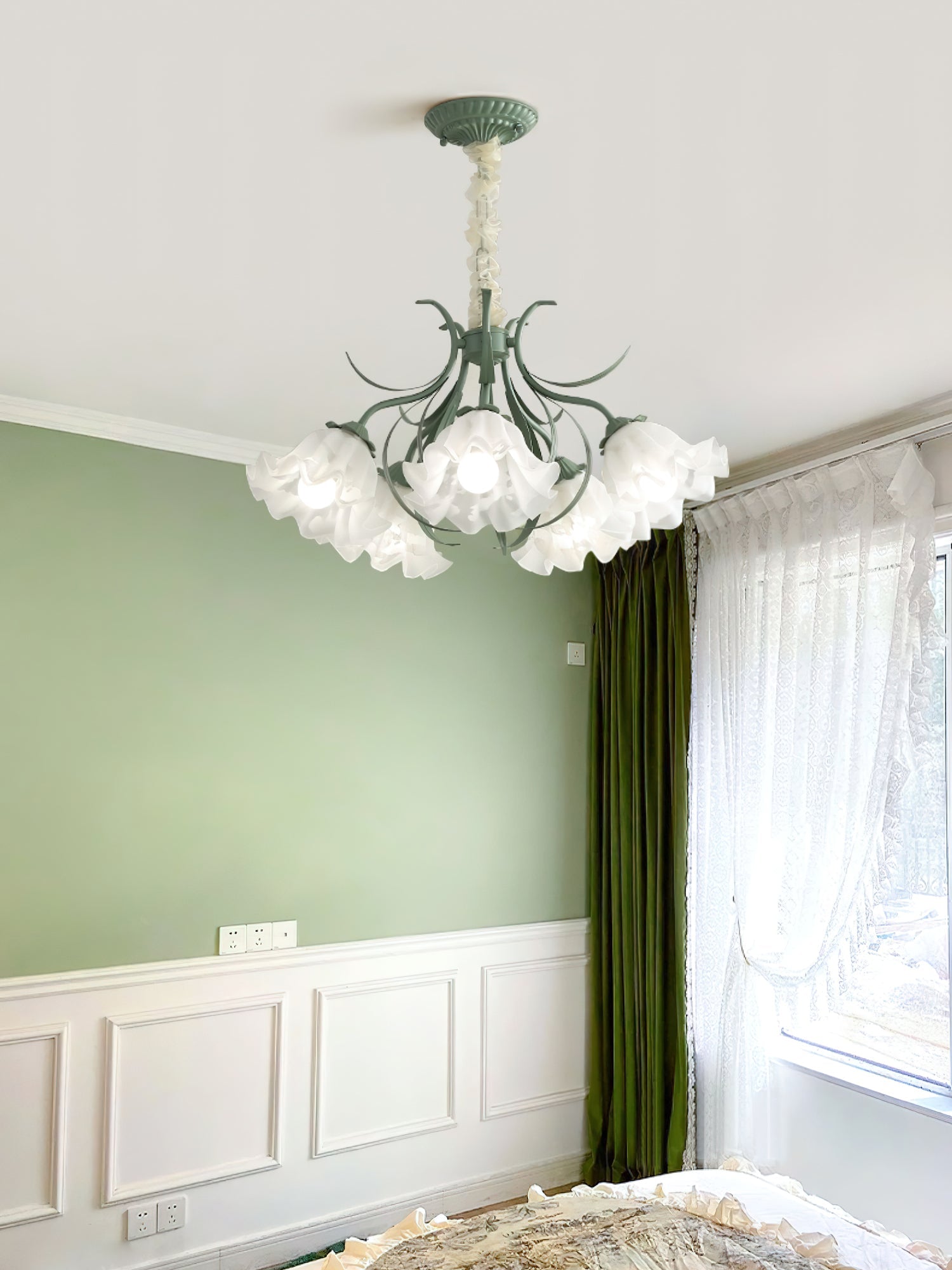 Lily of the Valley Flower Chandelier - Blowlighting