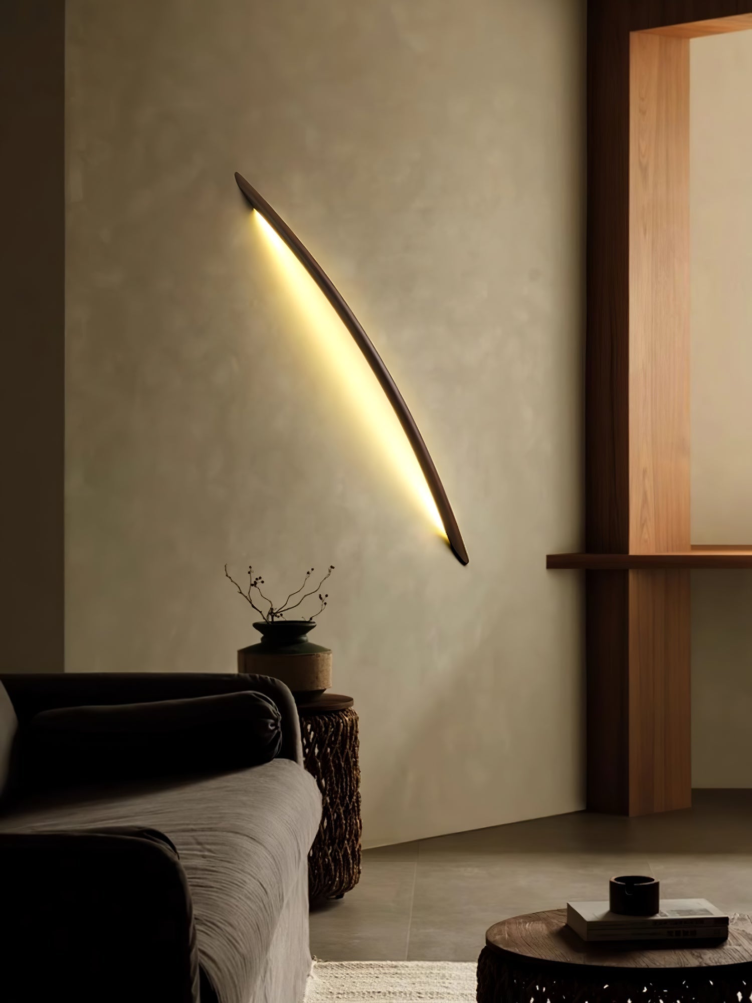Linea Wood Wall Light - Blowlighting