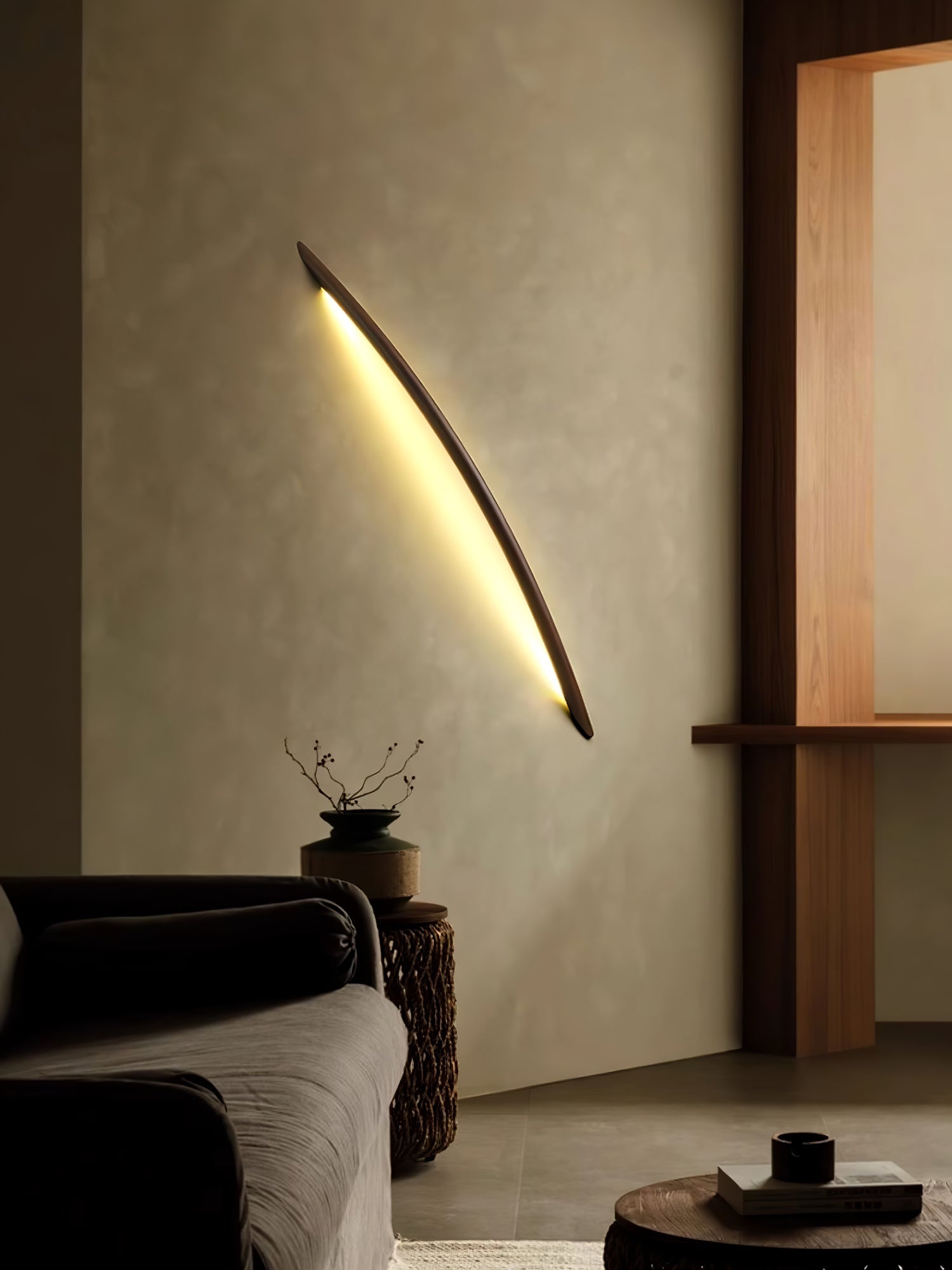 Linea Wood Wall Light - Blowlighting