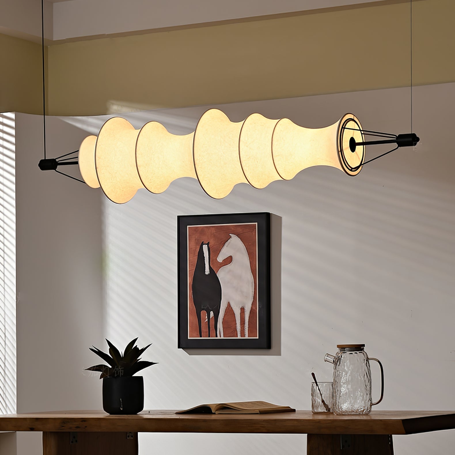 Linna Silk Pendant Lamp - Blowlighting