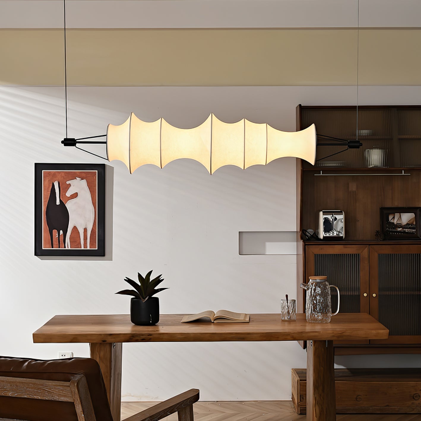 Linna Silk Pendant Lamp - Blowlighting