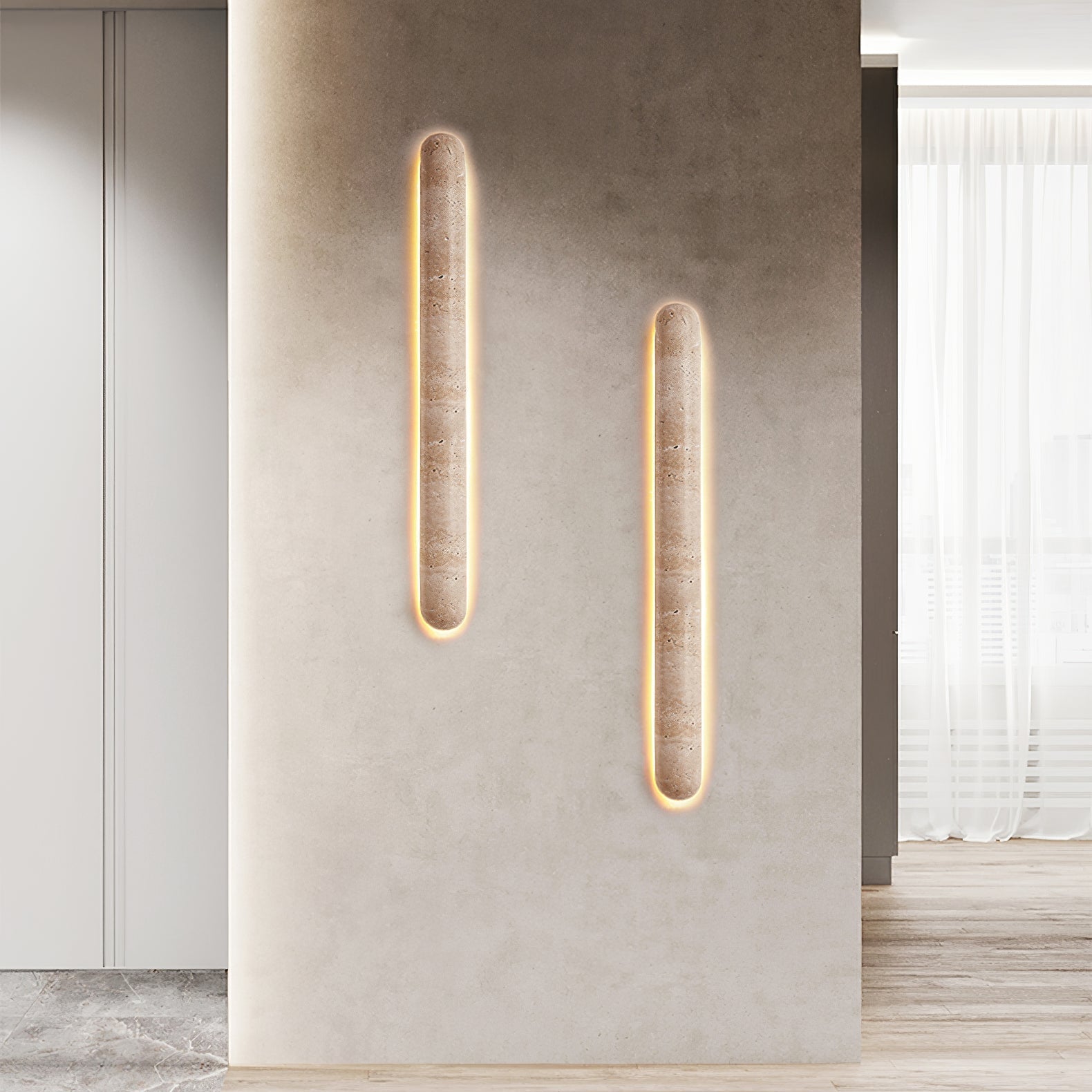 Syveniel Travertine Wall Light - Blowlighting