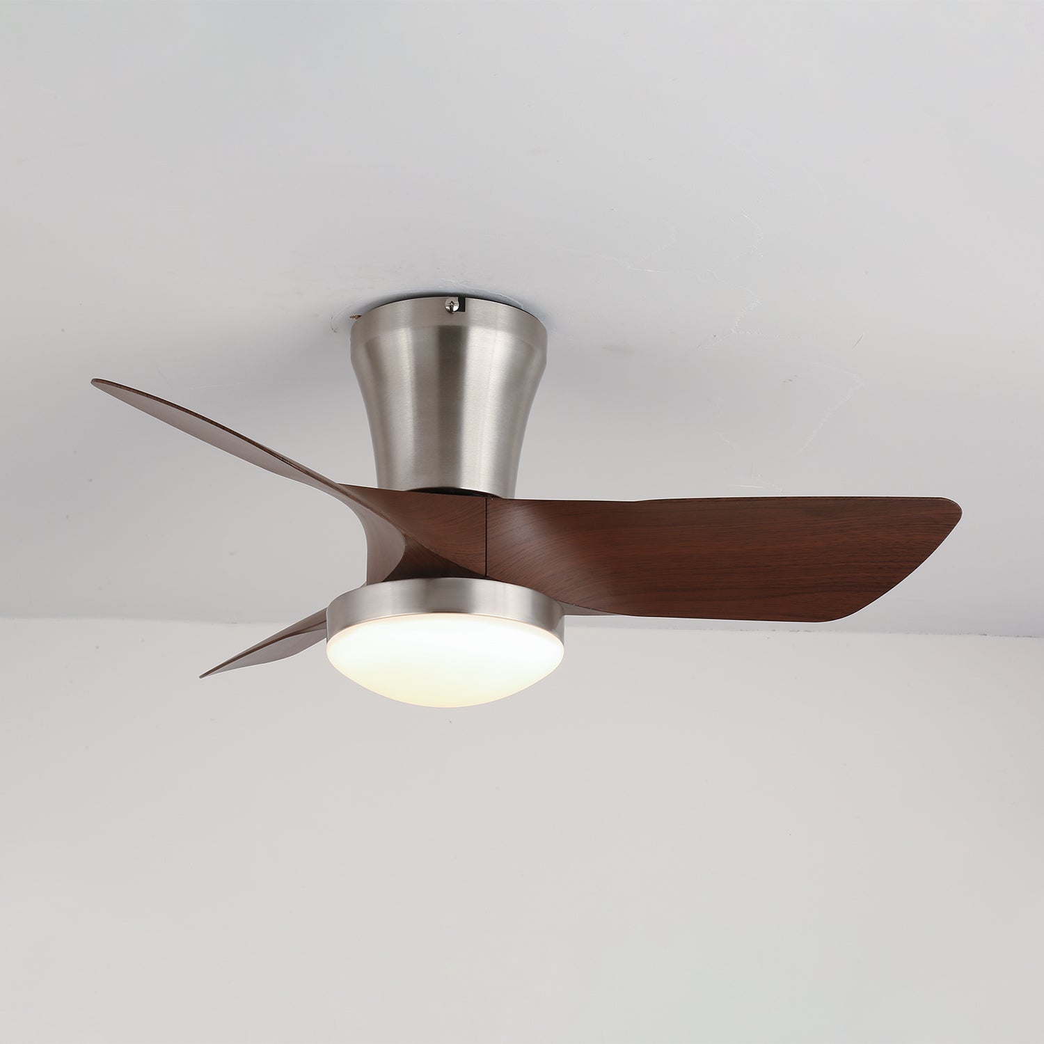 Trivon Modern Wood Ceiling Fan Light - Blowlighting