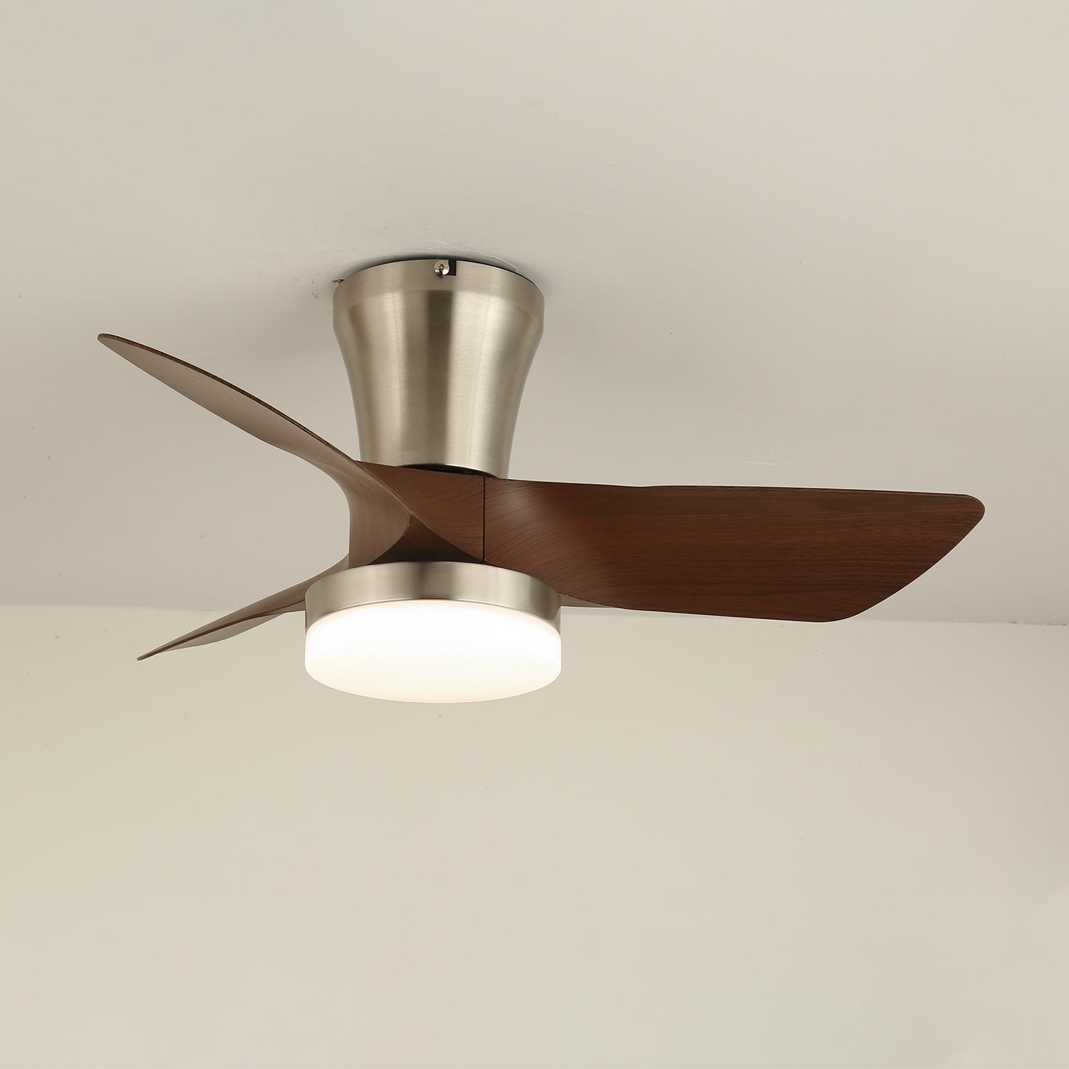 Trivon Modern Wood Ceiling Fan Light - Blowlighting
