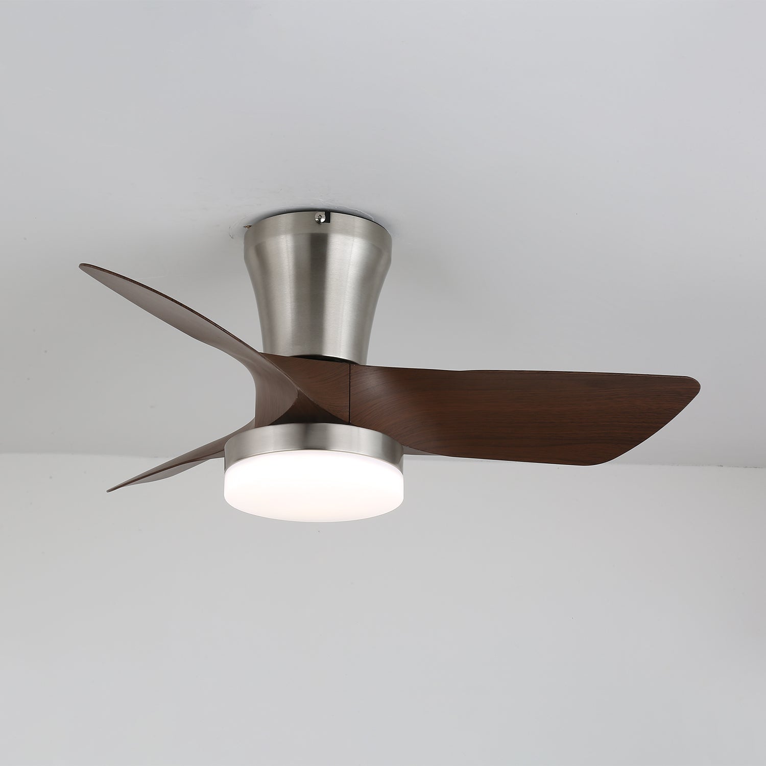 Trivon Modern Wood Ceiling Fan Light - Blowlighting