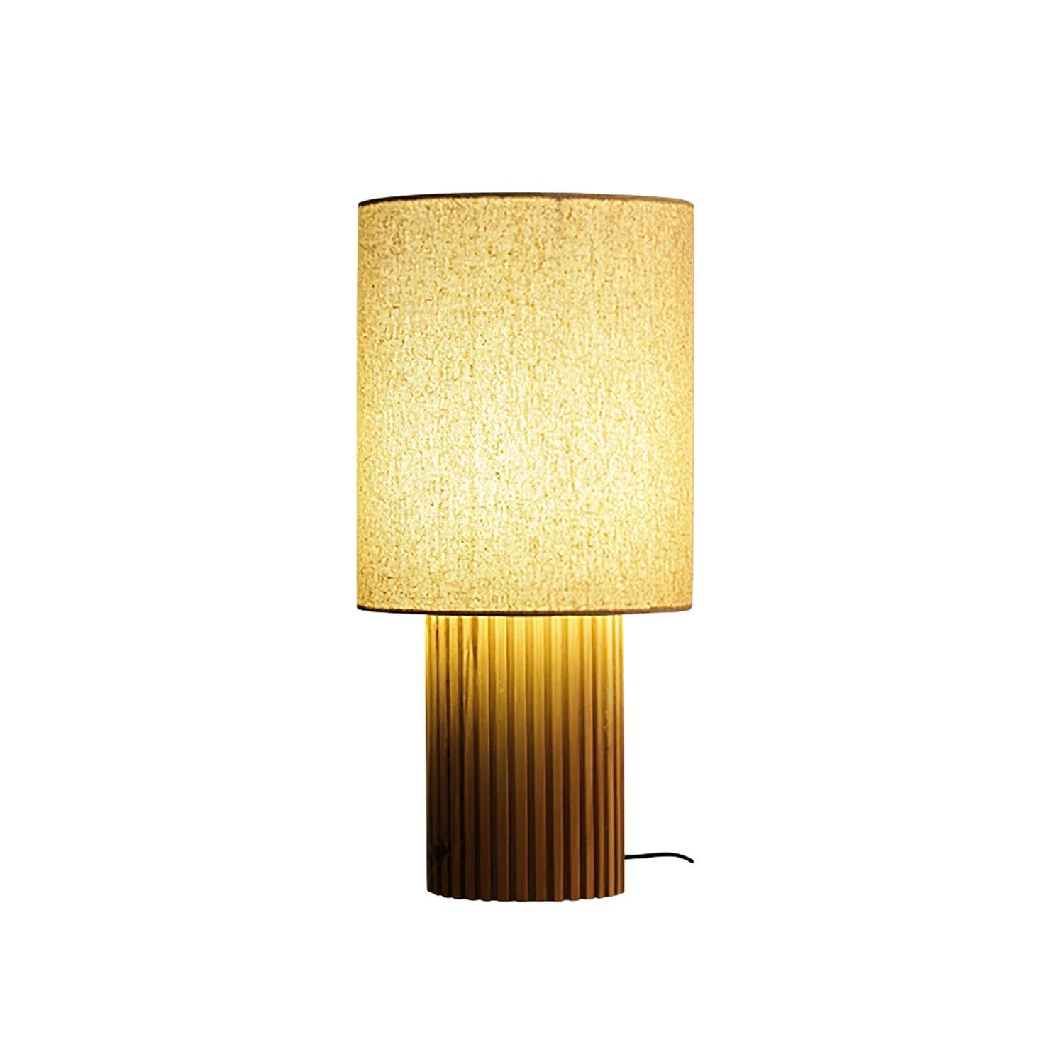 Grove Vintage Fabric Table Lamp - Blowlighting