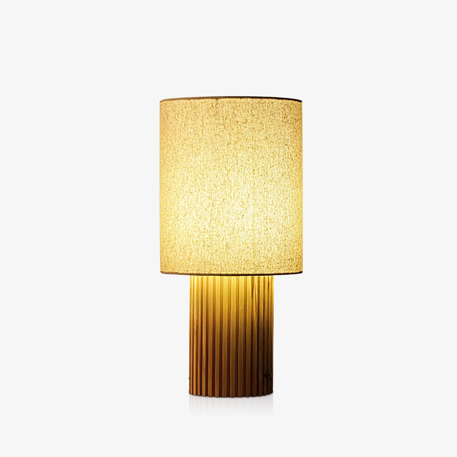 Grove Vintage Fabric Table Lamp - Blowlighting