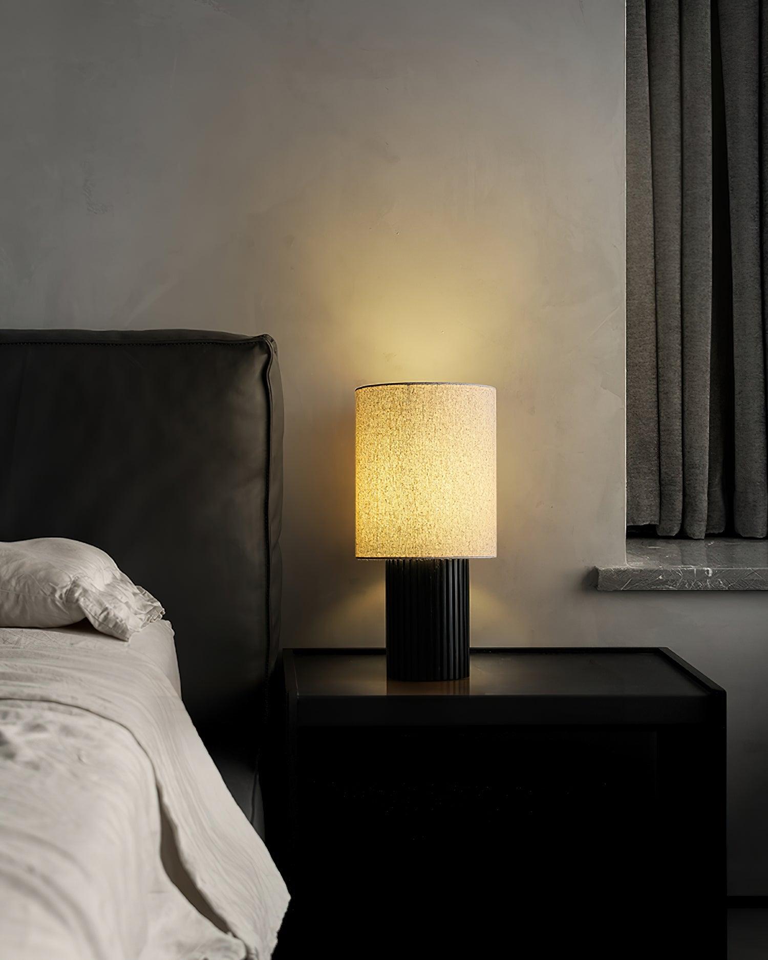 Grove Vintage Fabric Table Lamp - Blowlighting