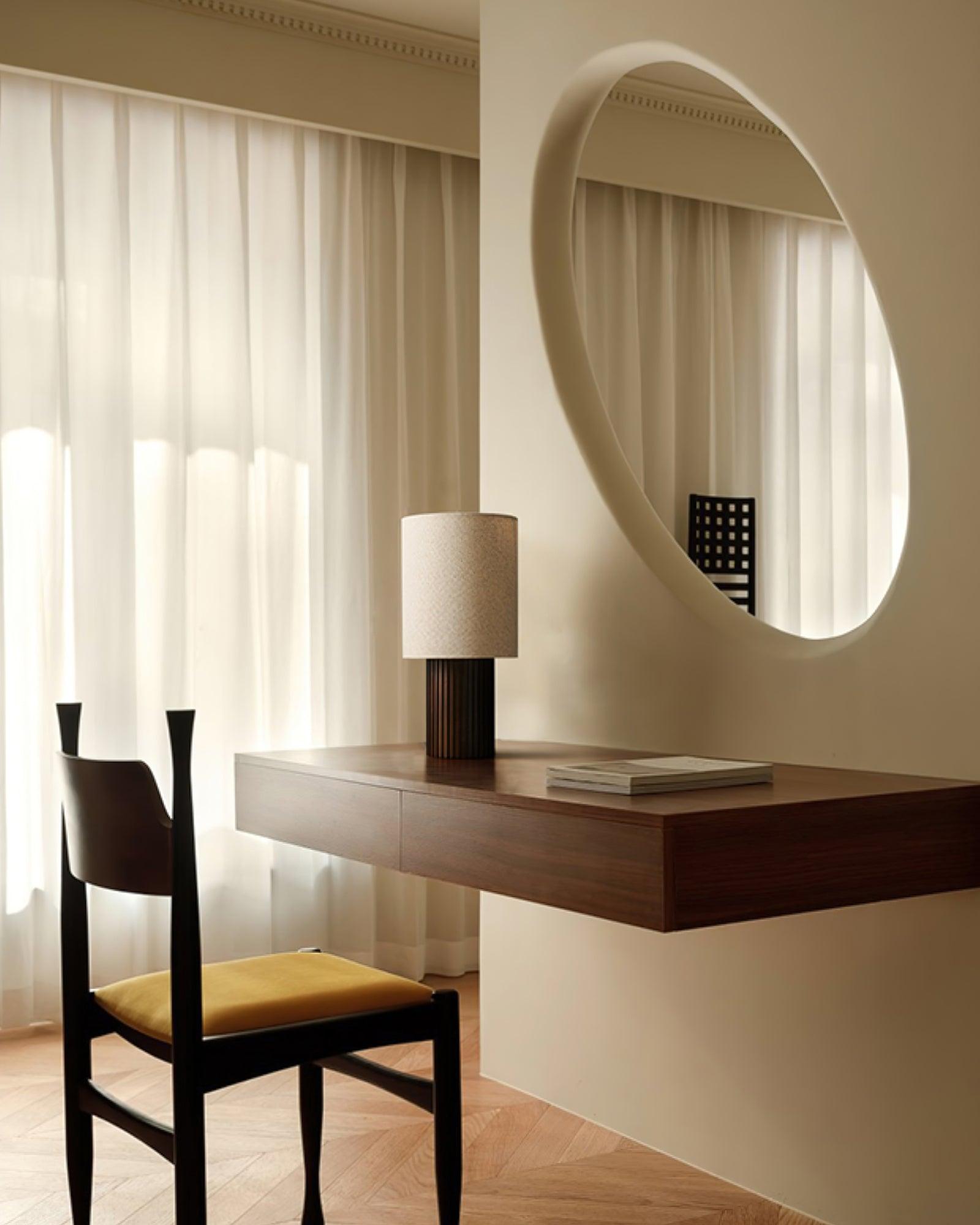 Grove Vintage Fabric Table Lamp - Blowlighting