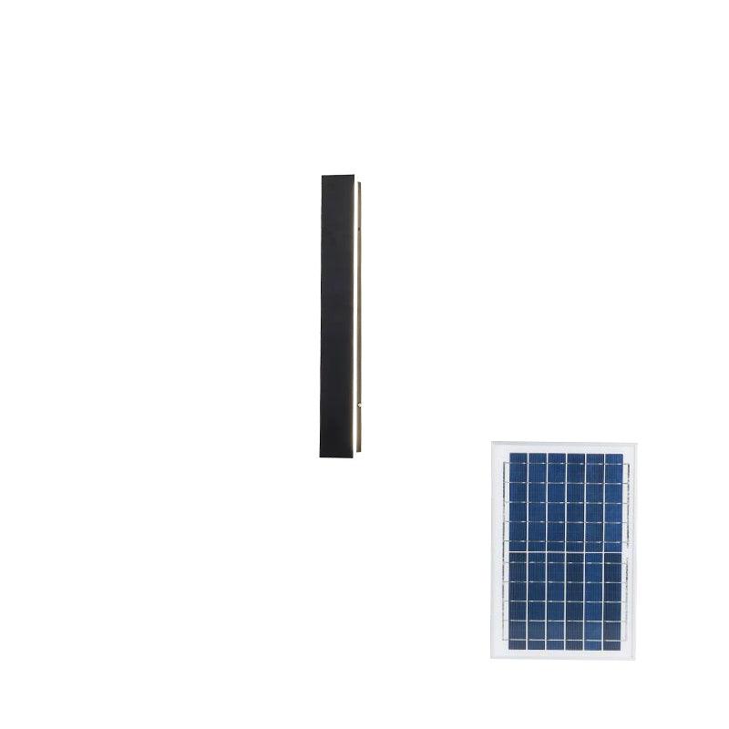 Long Strip Solar Outdoor Sconce - Blowlighting