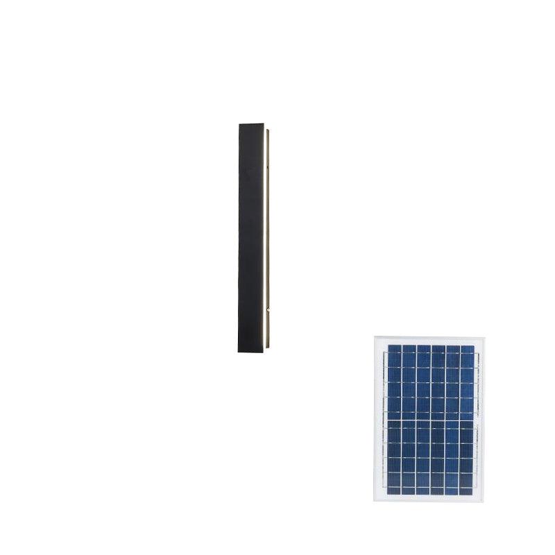 Long Strip Solar Outdoor Sconce - Blowlighting