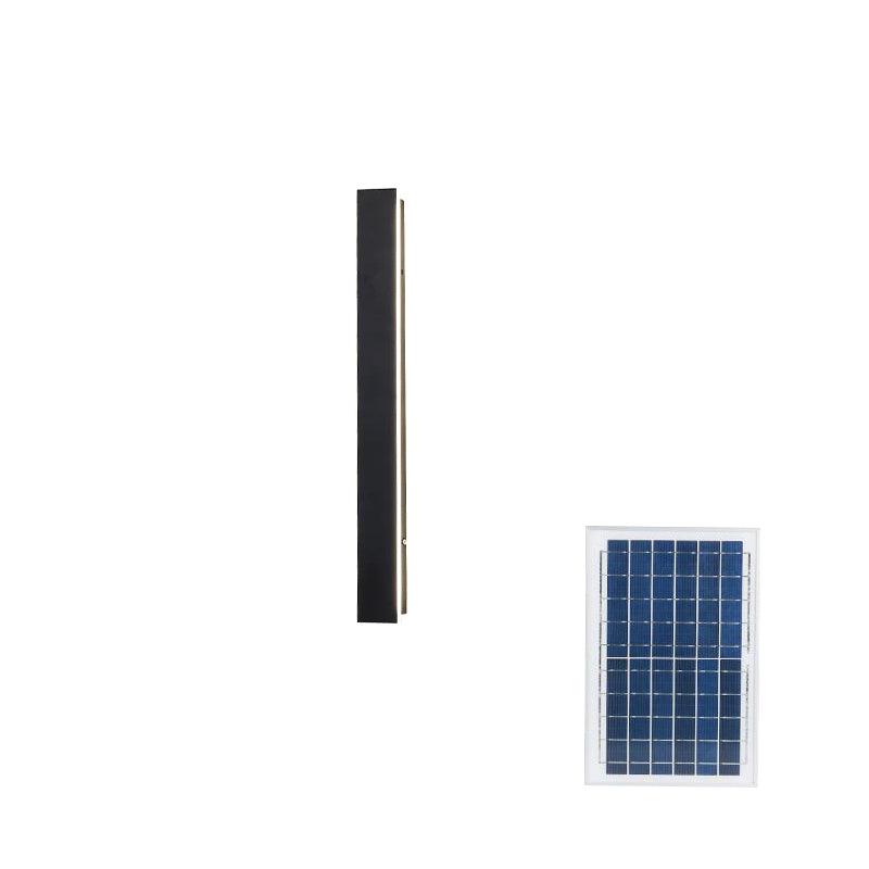 Long Strip Solar Outdoor Sconce - Blowlighting
