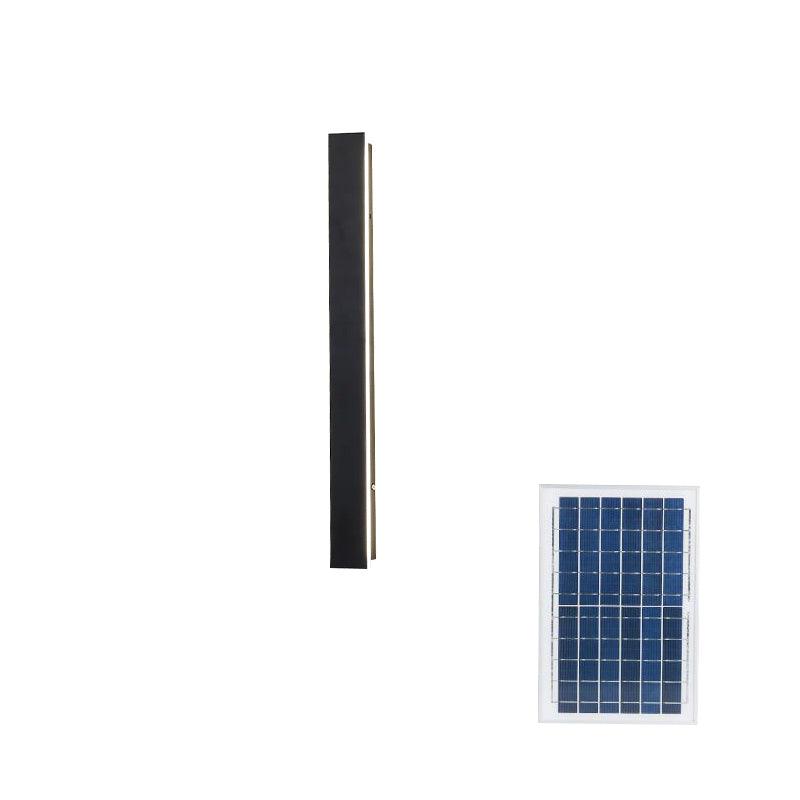 Long Strip Solar Outdoor Sconce - Blowlighting