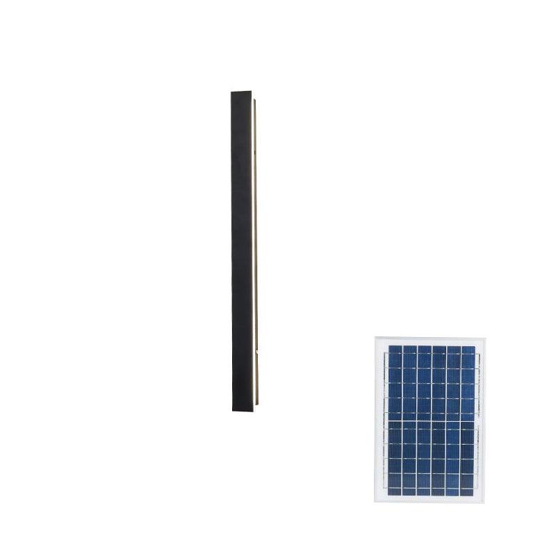 Long Strip Solar Outdoor Sconce - Blowlighting