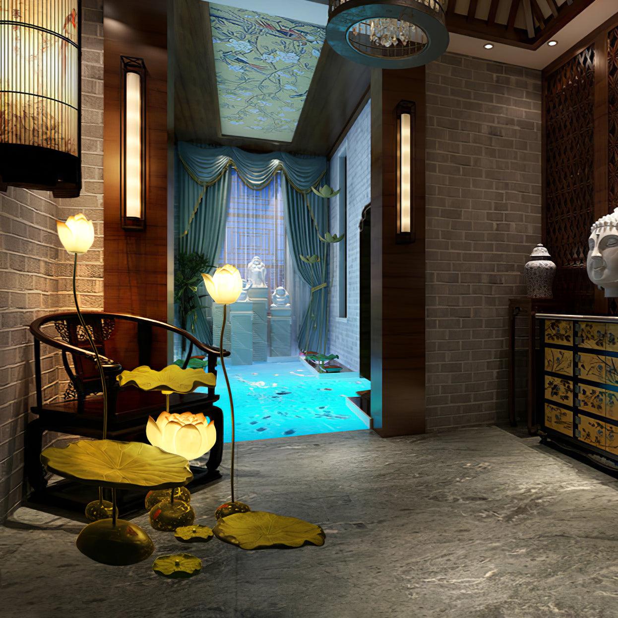 Lotus Floor Lamp - Blowlighting