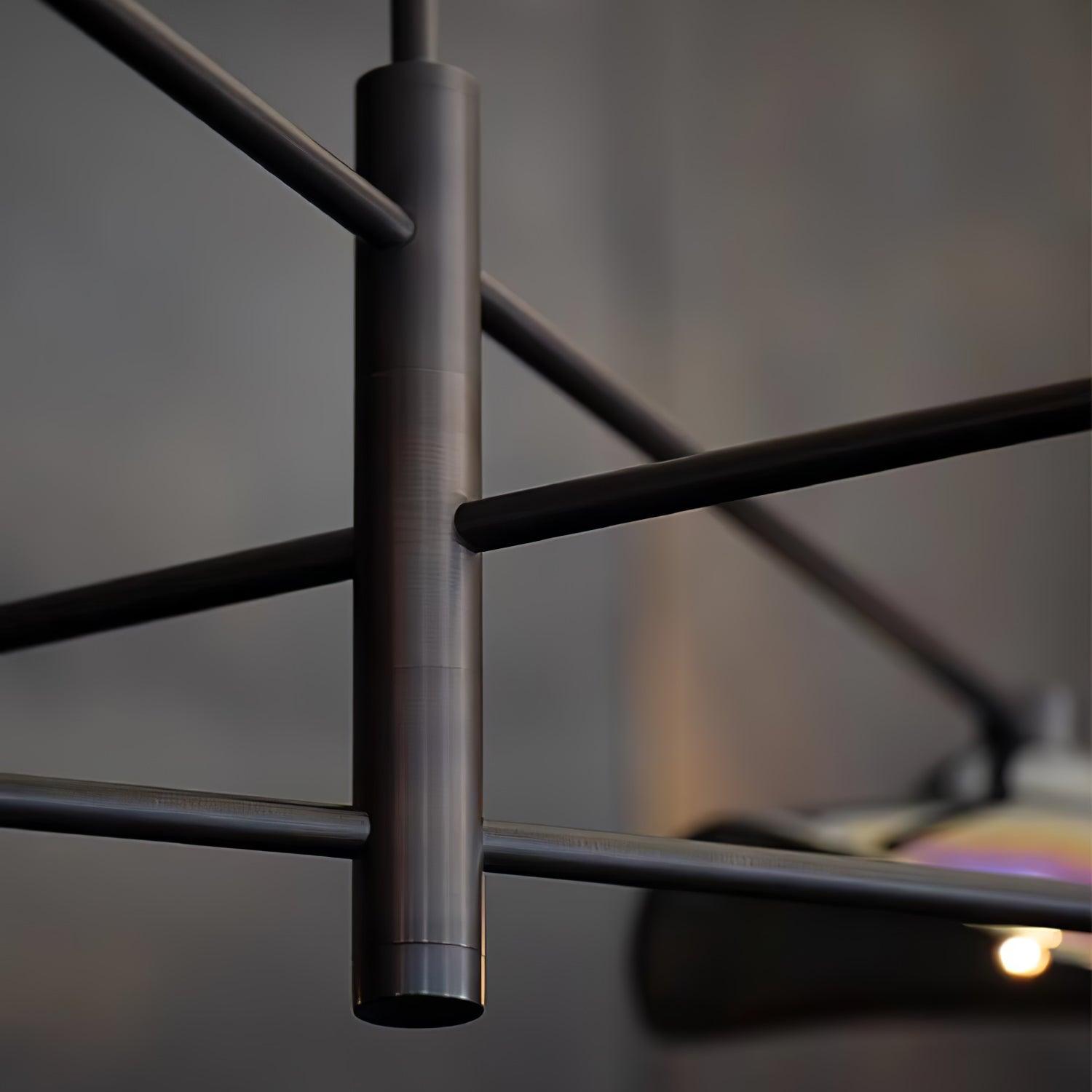 Lotus Leaves Glass Chandelier - Blowlighting