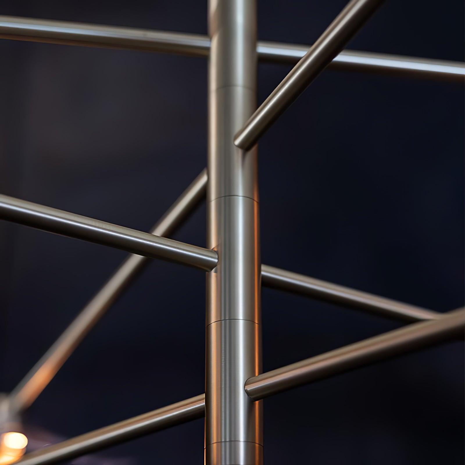 Lotus Leaves Glass Chandelier - Blowlighting