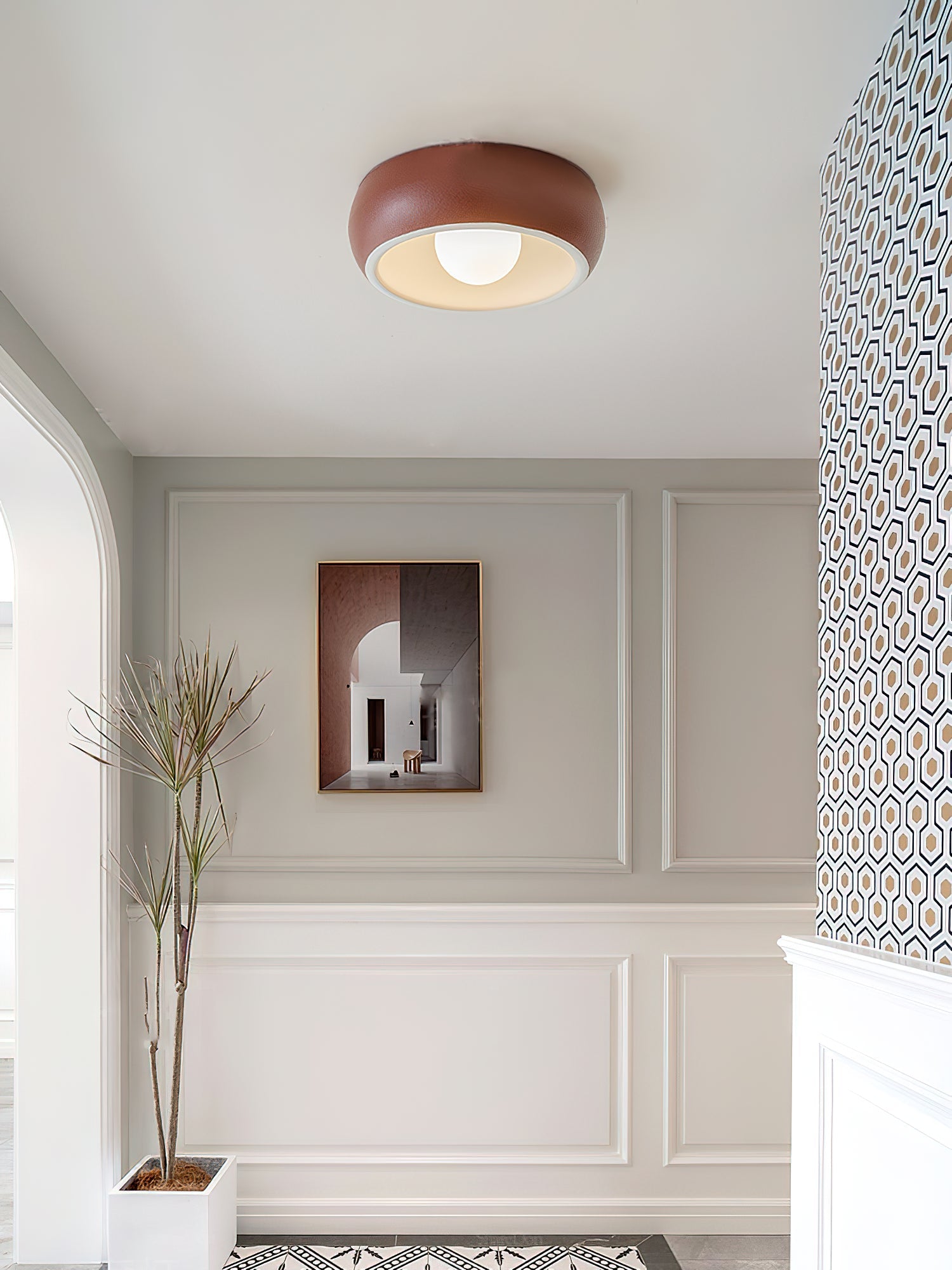 Louis Round Ceiling Light - Blowlighting