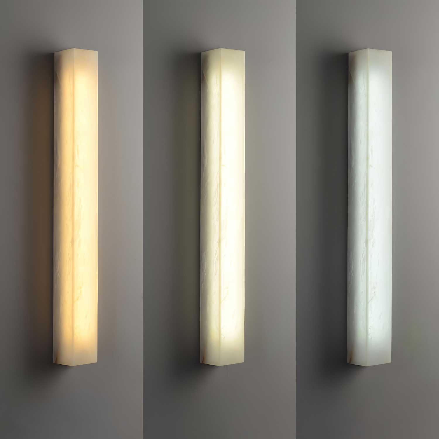 Irina Cylindrical Alabaster Wall Light - Blowlighting