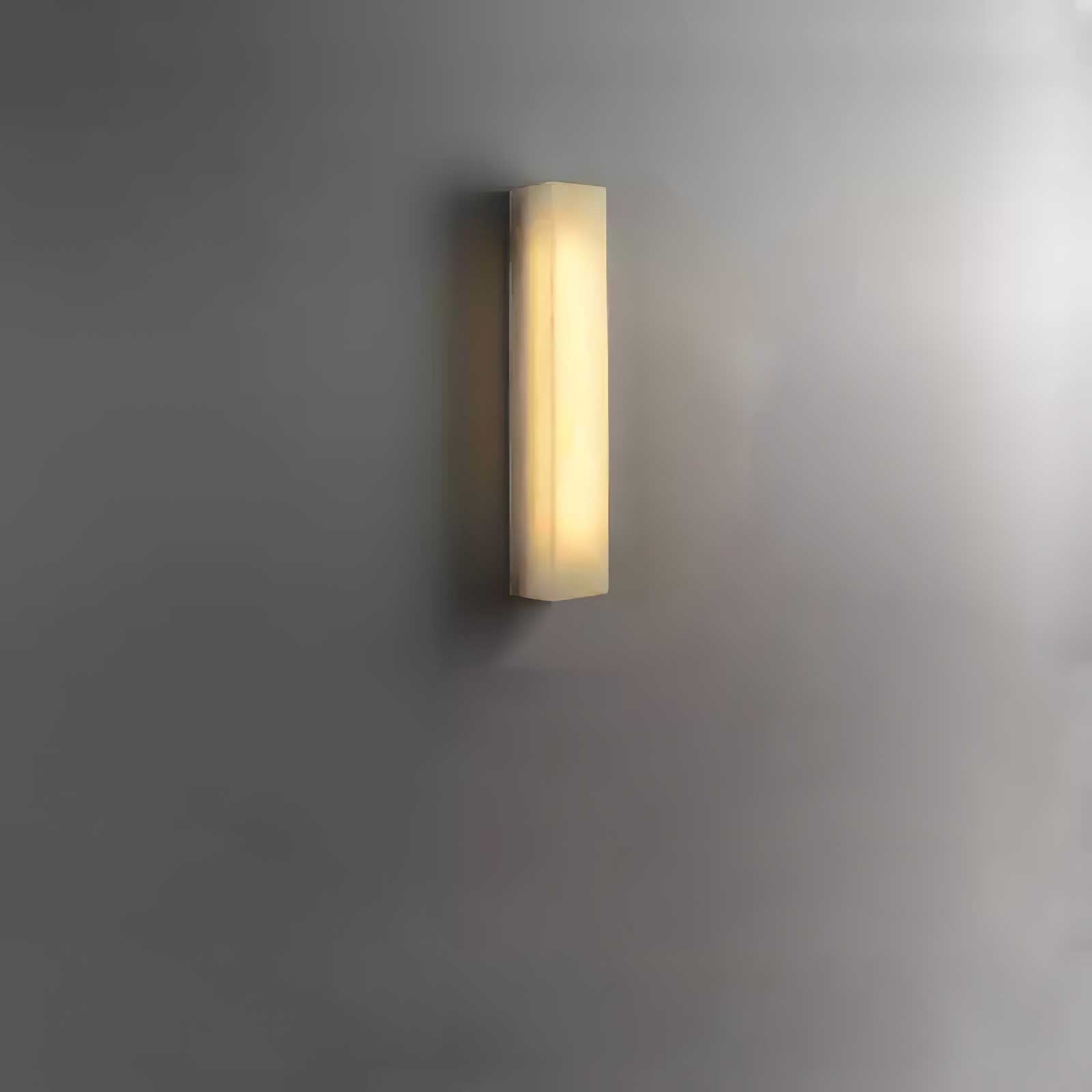 Irina Cylindrical Alabaster Wall Light - Blowlighting