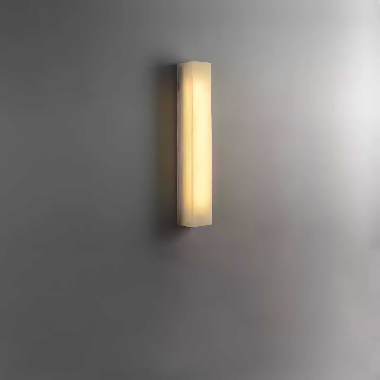 Irina Cylindrical Alabaster Wall Light - Blowlighting