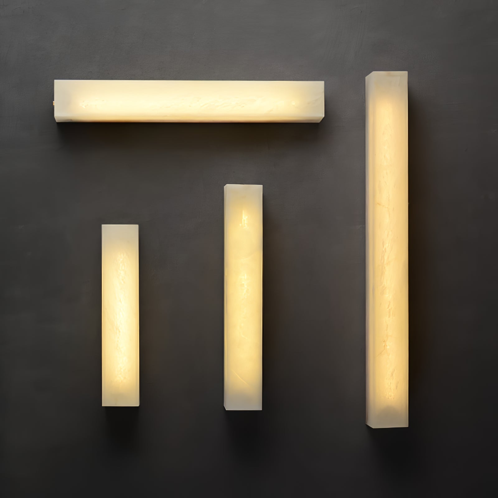 Irina Cylindrical Alabaster Wall Light - Blowlighting