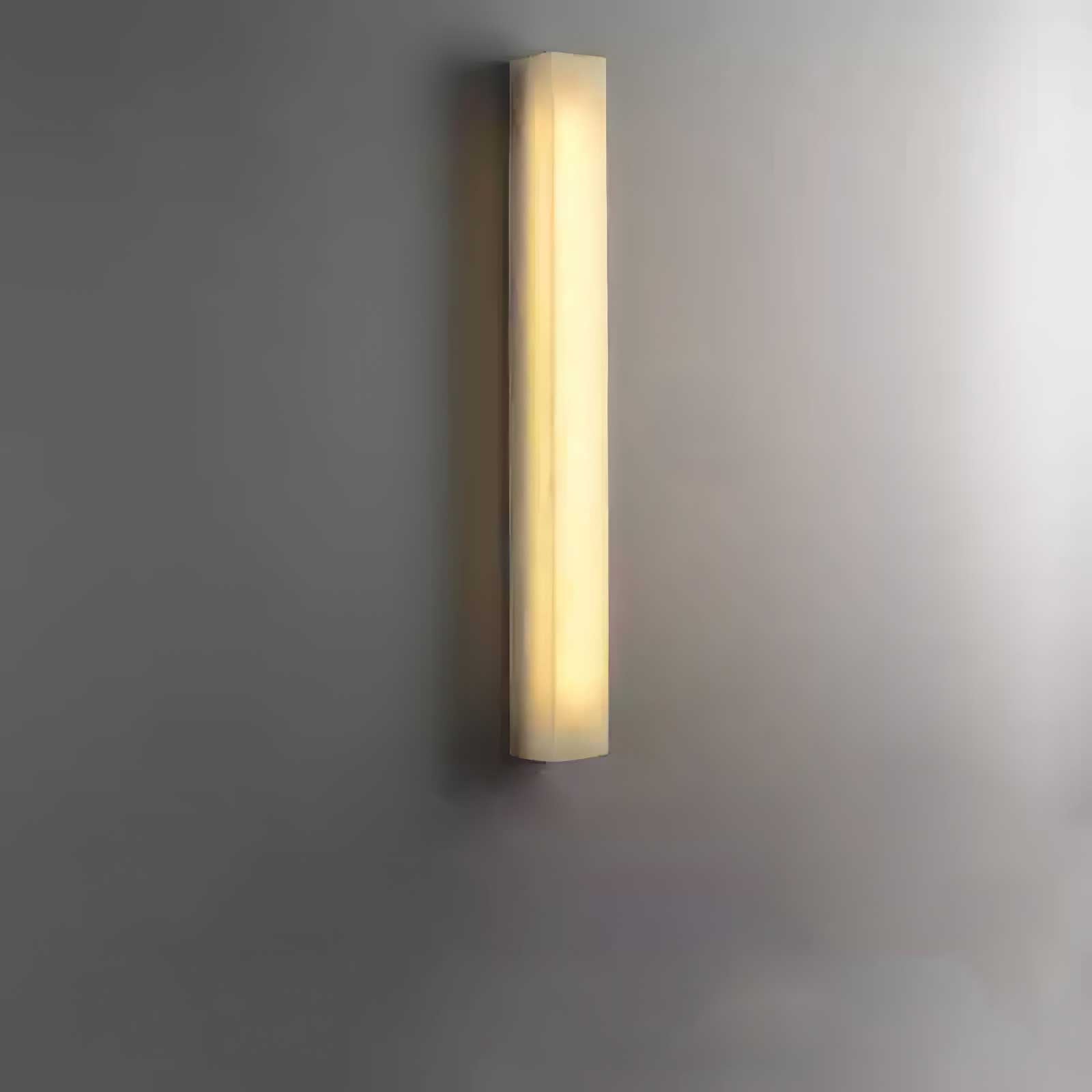 Irina Cylindrical Alabaster Wall Light - Blowlighting