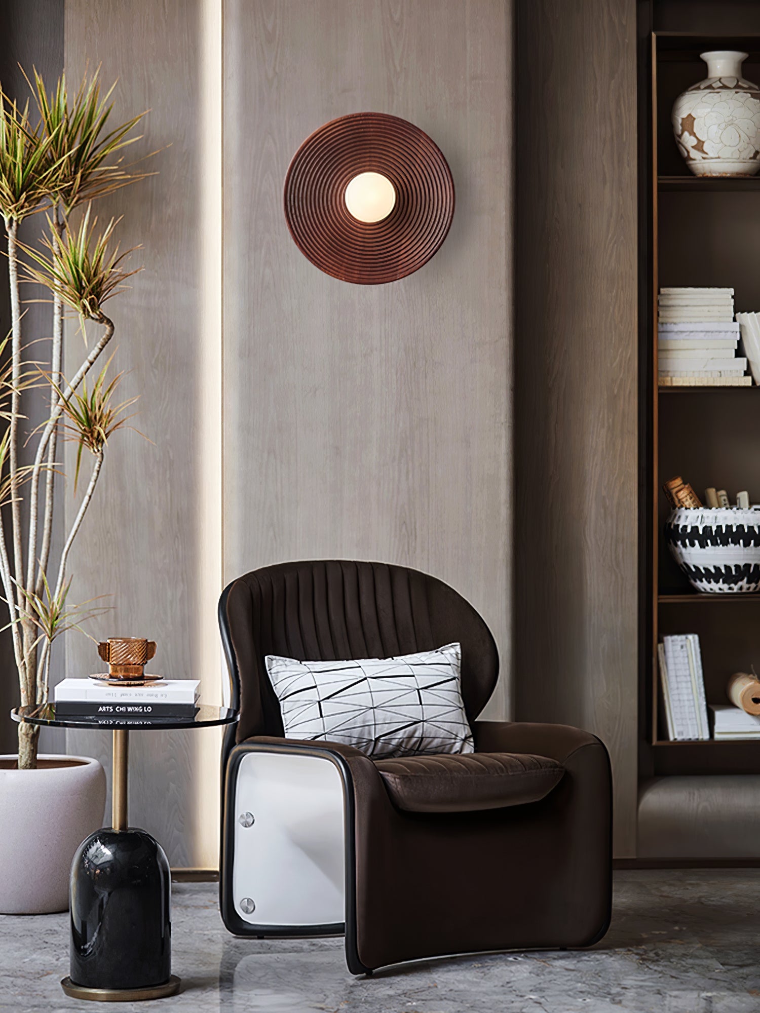 Lumina Contour Wooden Sconce - Blowlighting