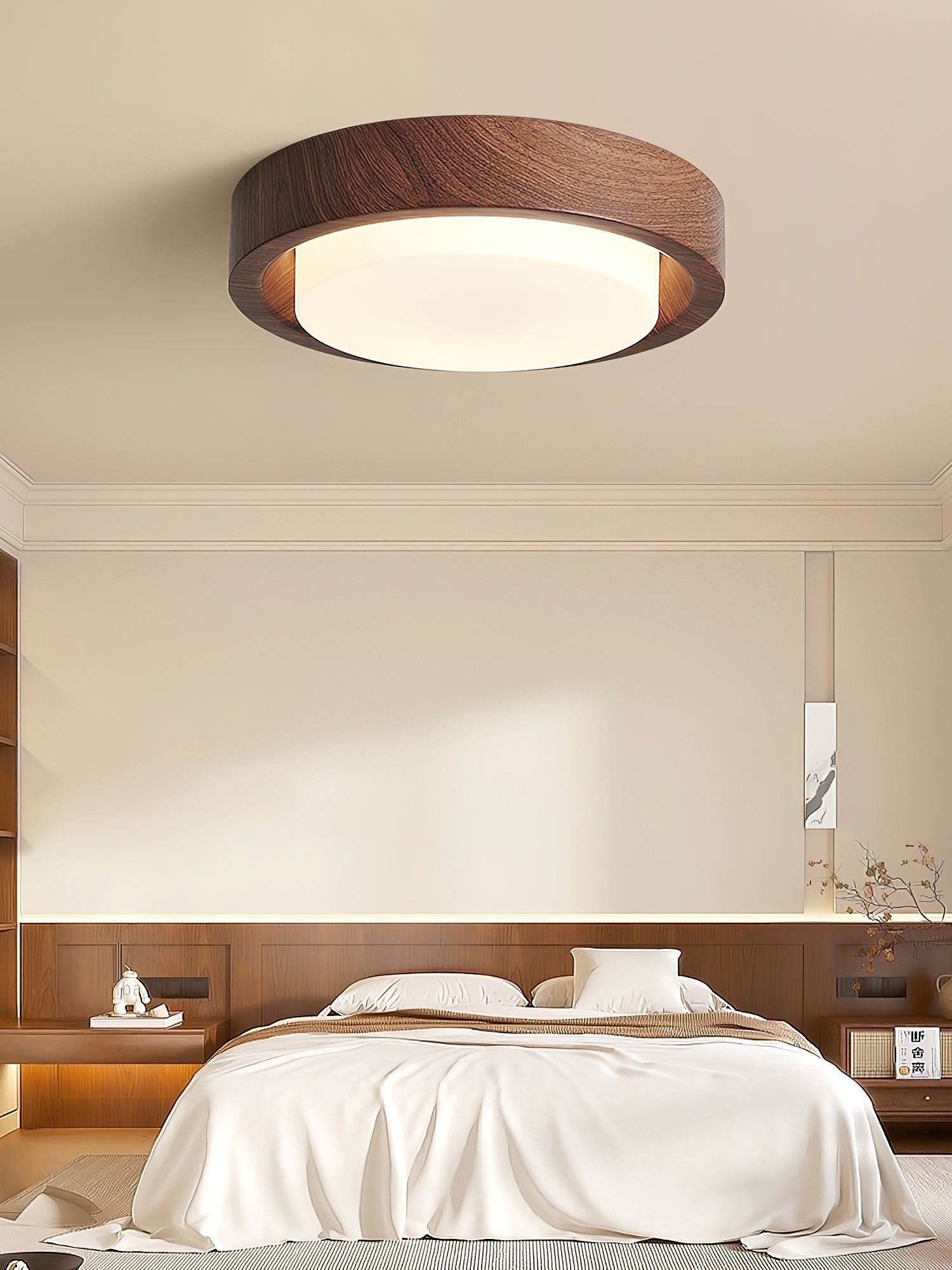 Daniel Minimalist Wood Ceiling Light - Blowlighting