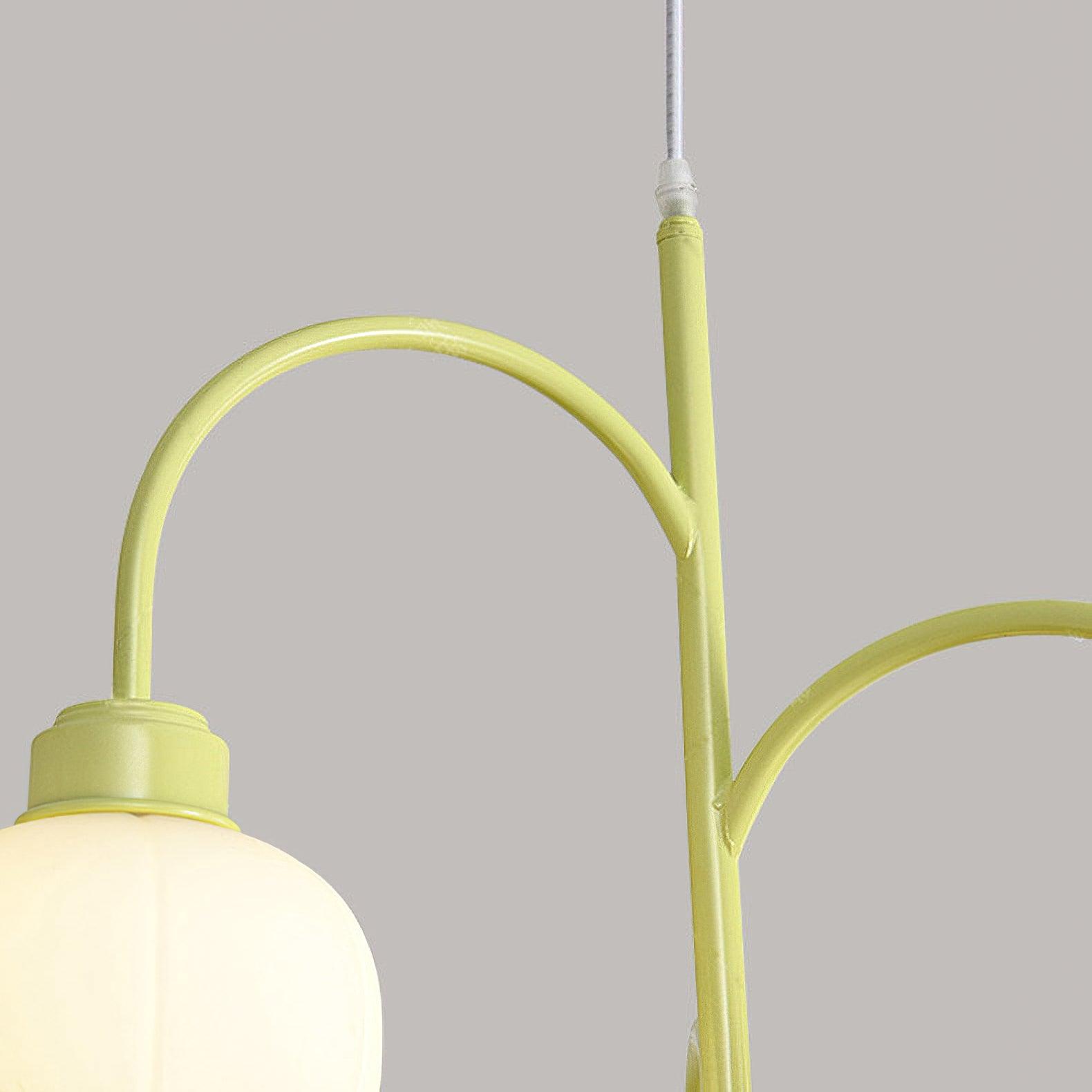 Aurora Chandelier Flower Petal Modern - Blowlighting