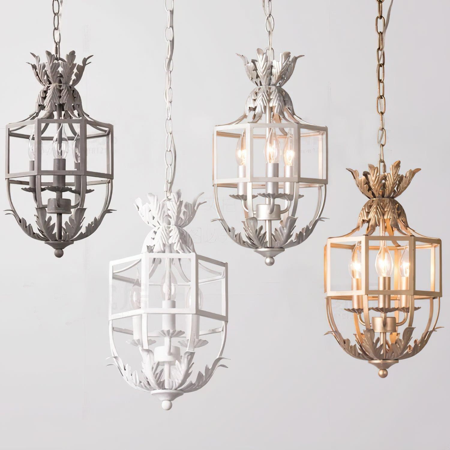 Lustre Retro Cage Chandelier - Blowlighting
