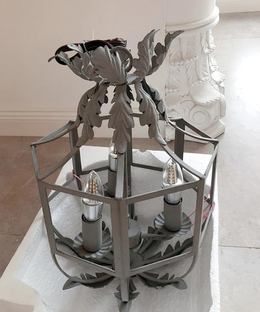 Lustre Retro Cage Chandelier - Blowlighting