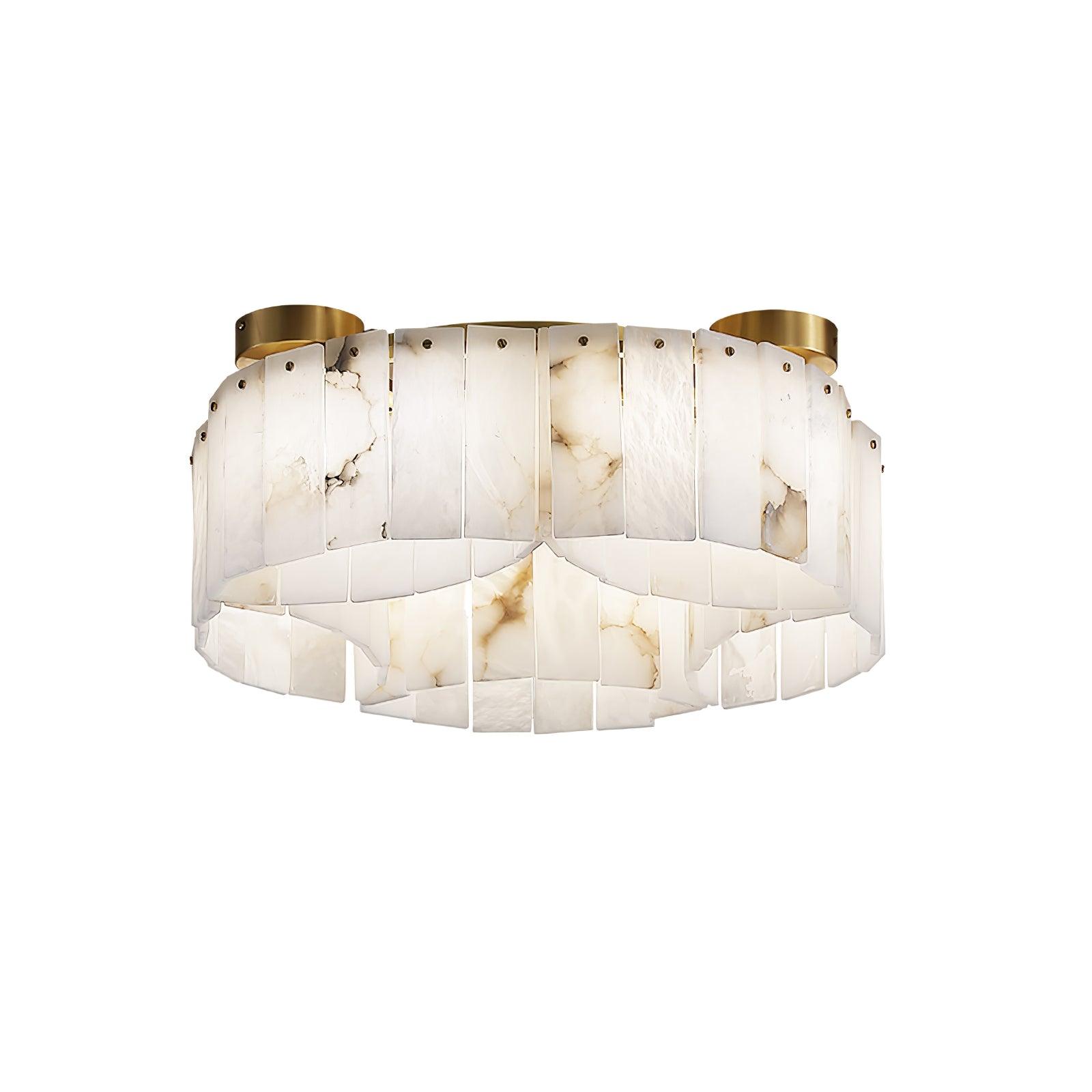 Selene Alabaster Ceiling Light - Blowlighting