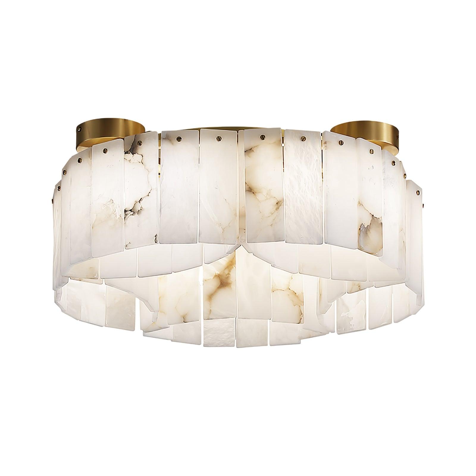 Selene Alabaster Ceiling Light - Blowlighting